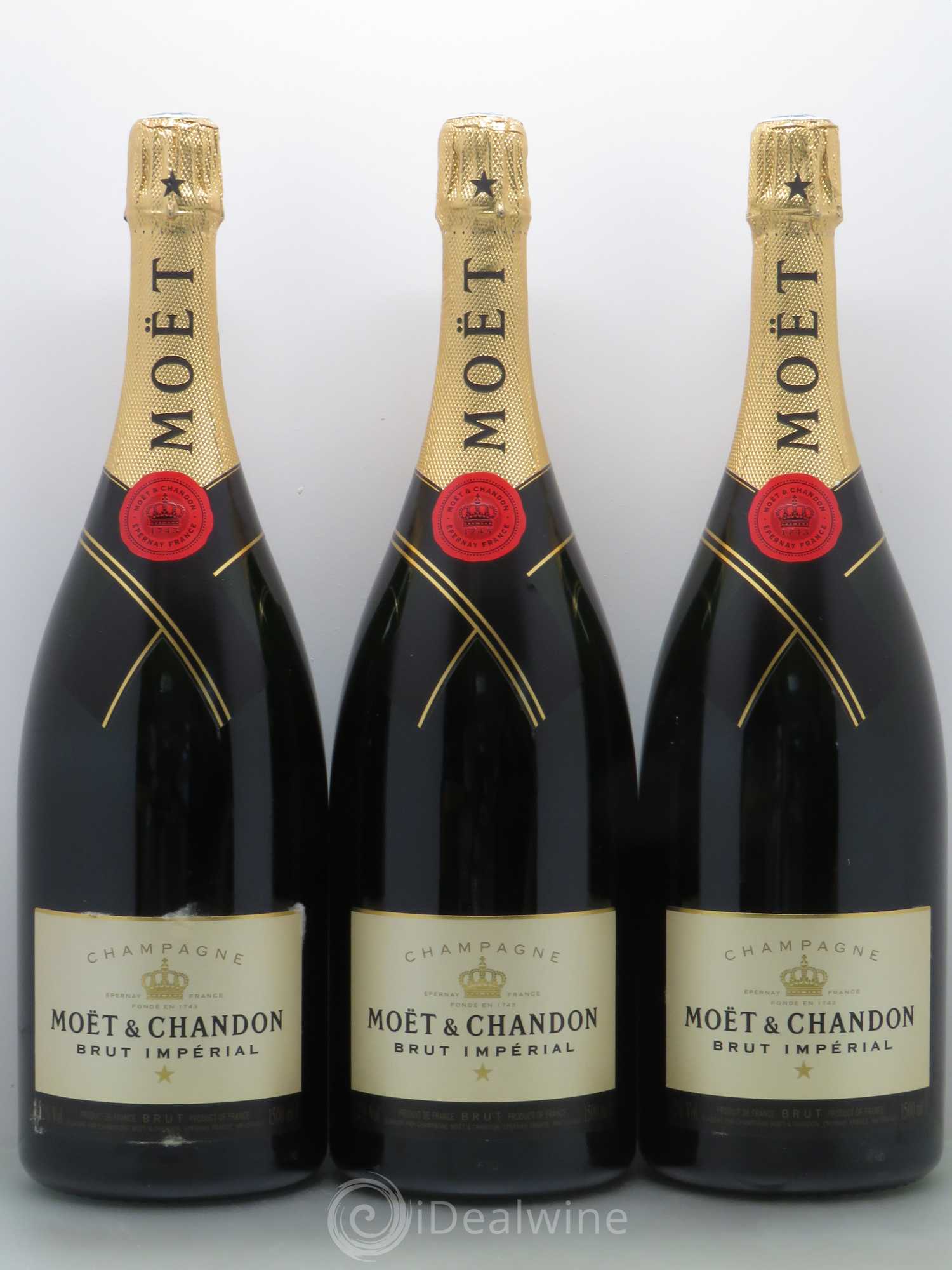 Impérial Brut Moët et Chandon - Lot de 3 magnums - 0
