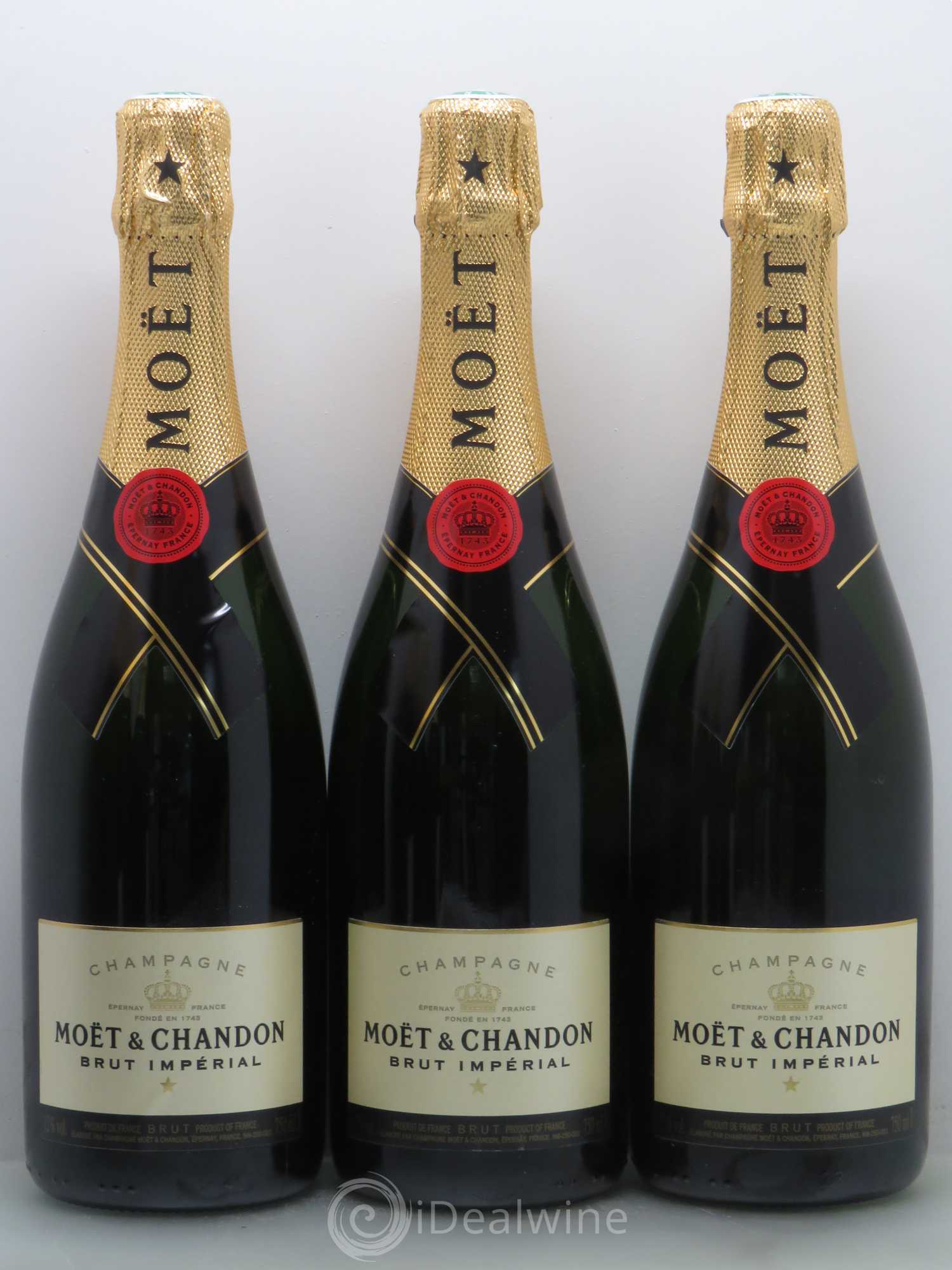 Impérial Brut Moët et Chandon - Lot de 6 bouteilles - 1