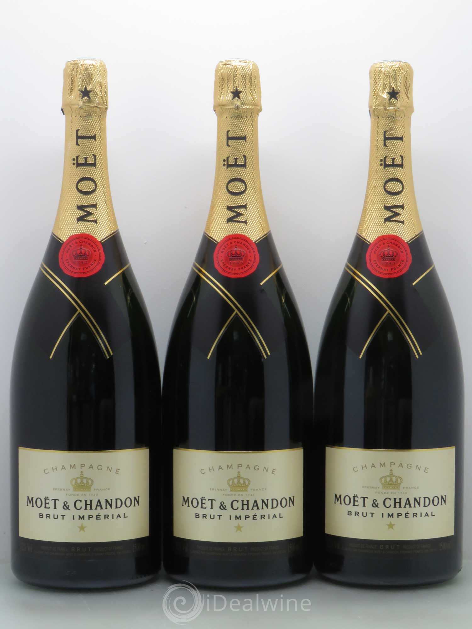 Impérial Brut Moët et Chandon - Lot de 3 magnums - 0