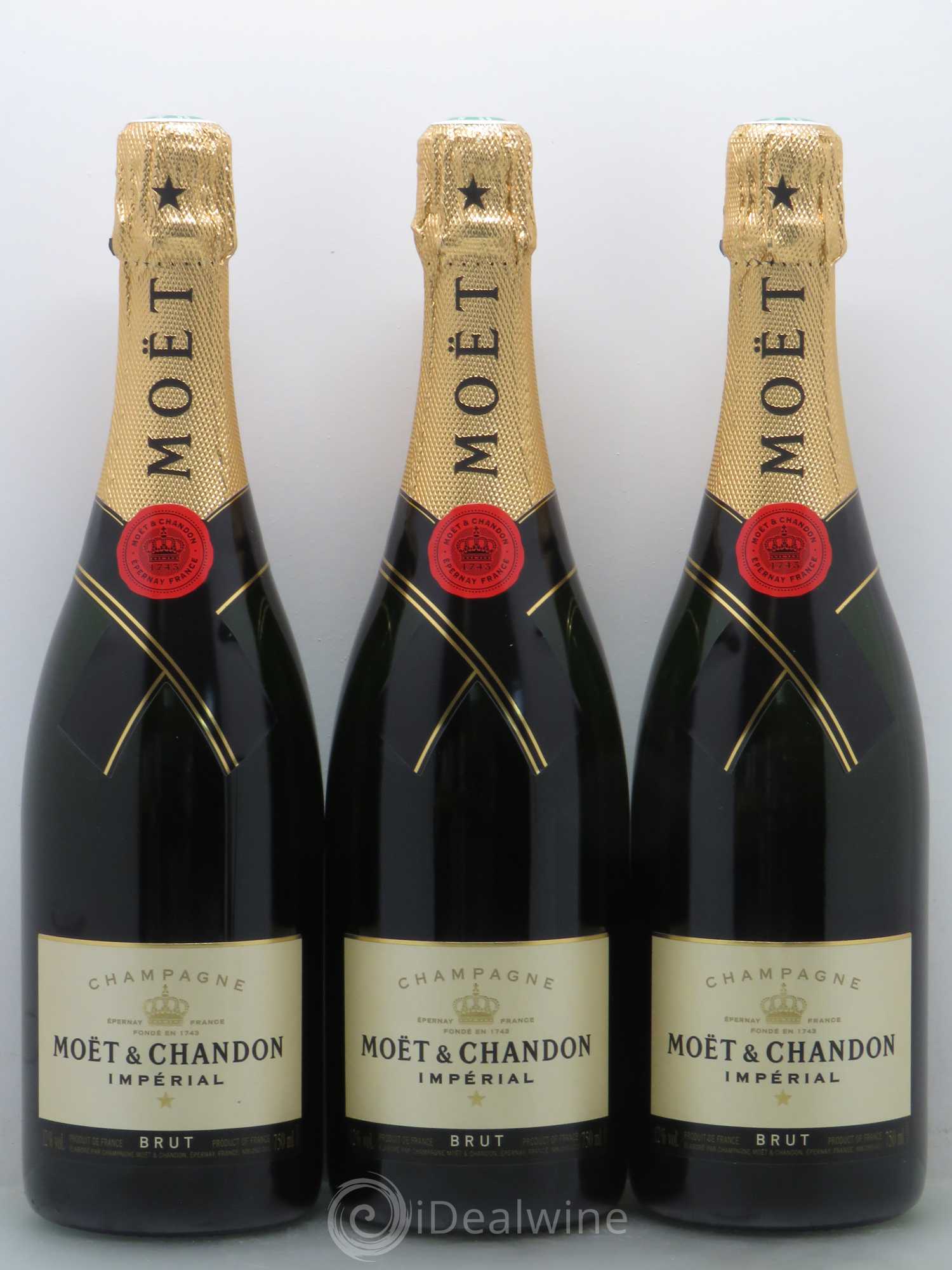 Impérial Brut Moët et Chandon - Lot de 3 bouteilles - 0