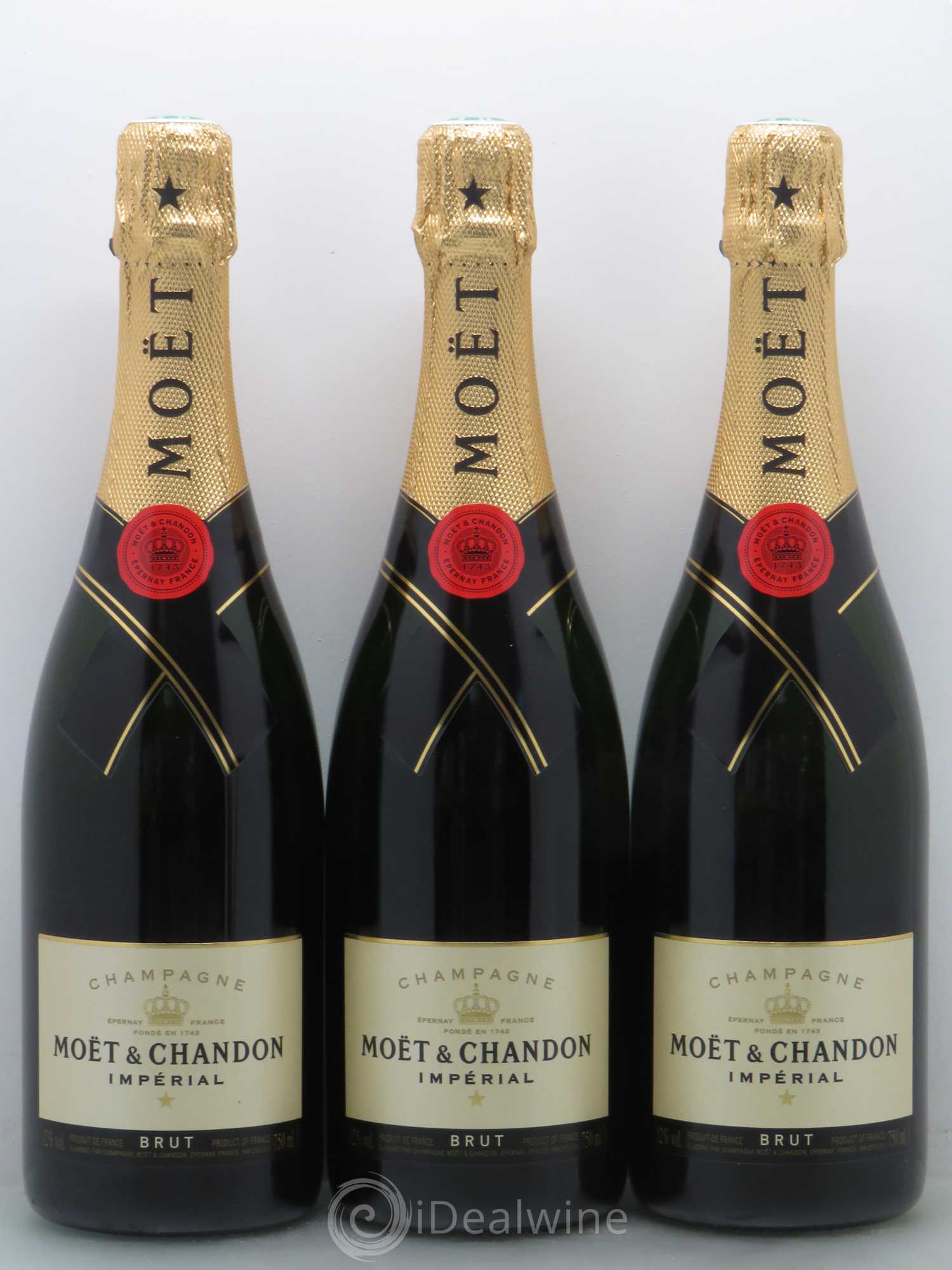 Impérial Brut Moët et Chandon - Lot de 3 bouteilles - 0