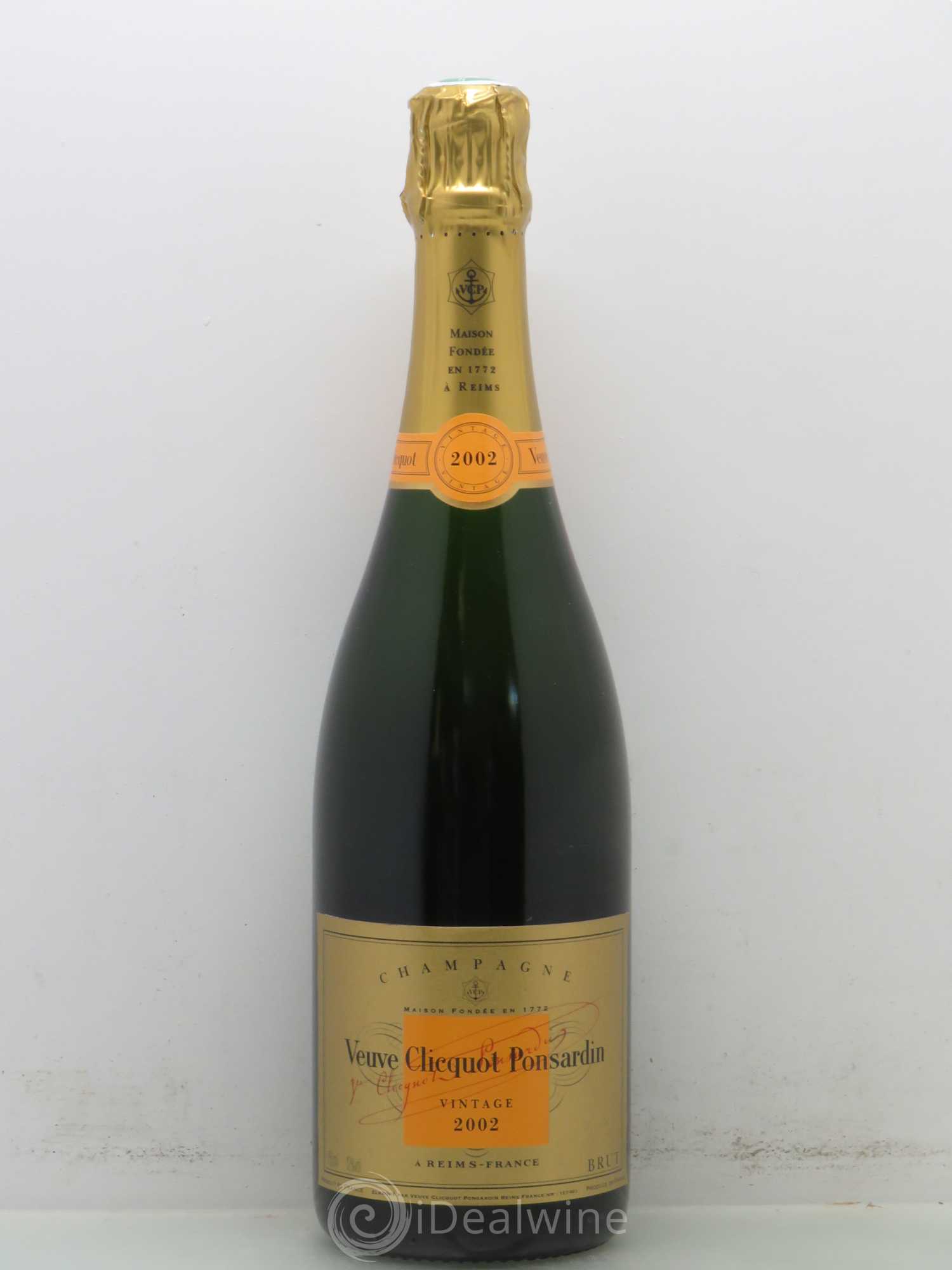 Vintage Veuve Clicquot 2002 - Lot de 1 bouteille - 0