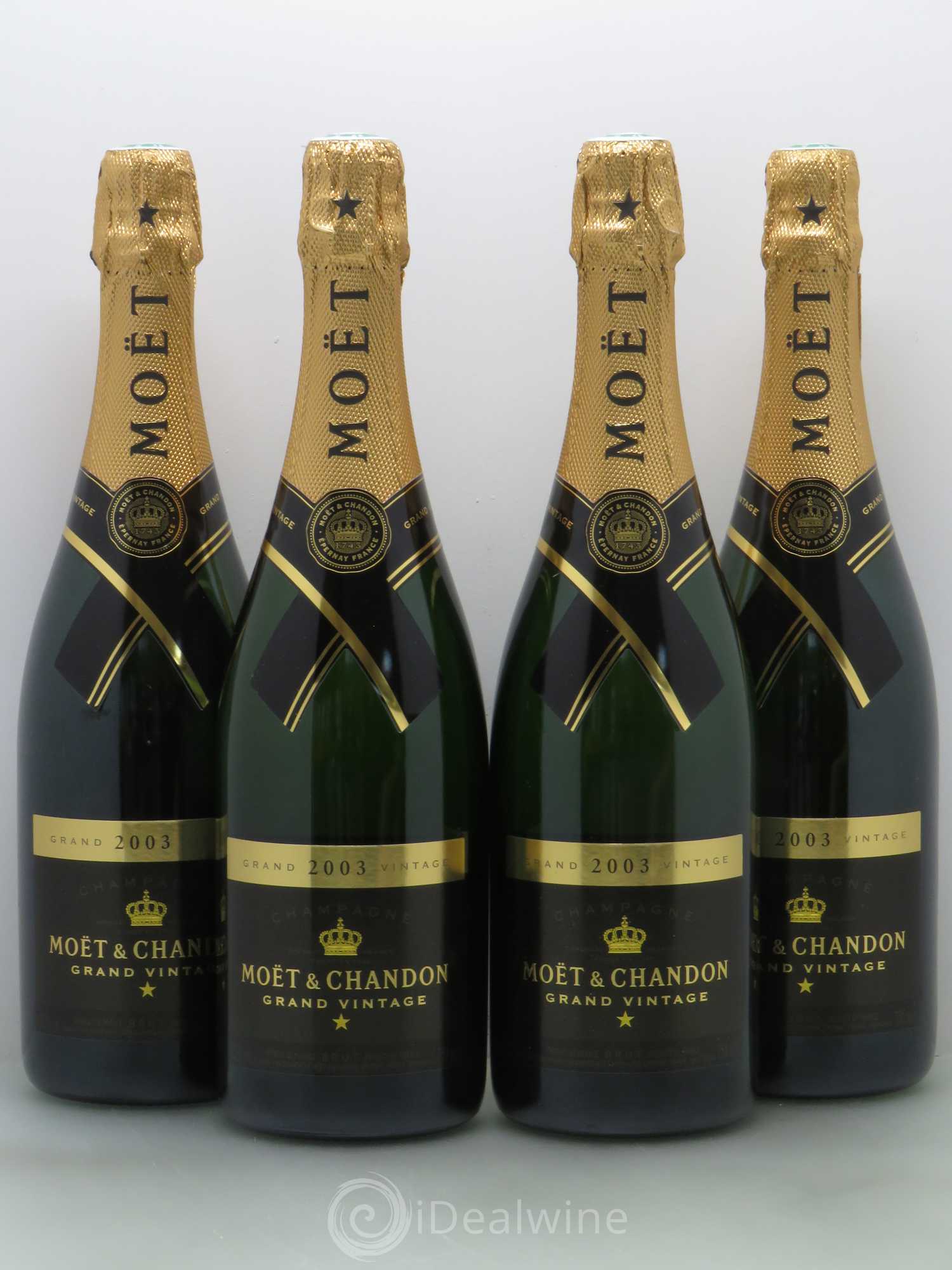 Grand Vintage Moët et Chandon 2003 - Lot de 4 bouteilles - 0