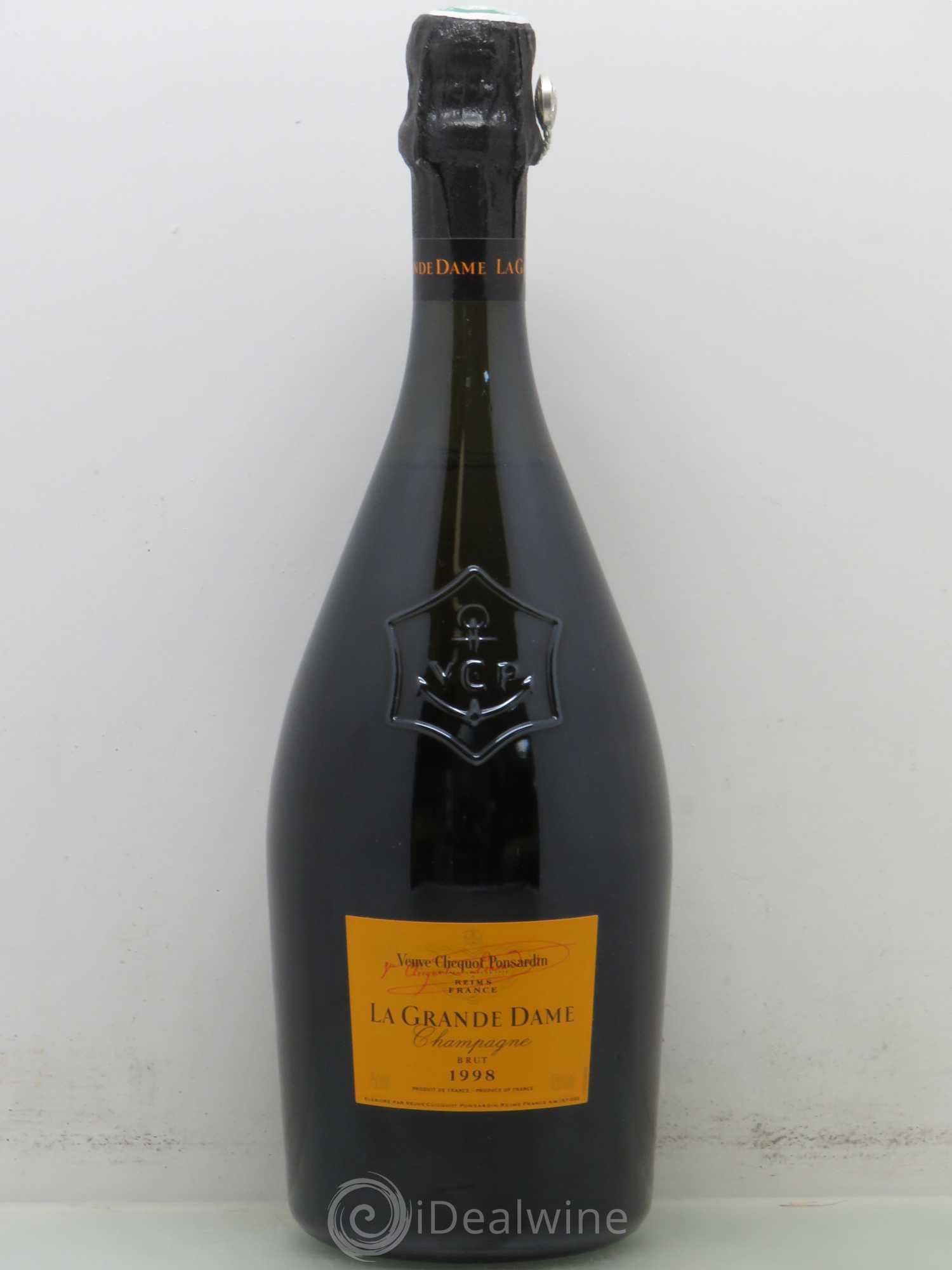 La Grande Dame Veuve Clicquot 1998 - Lot de 1 bouteille - 0