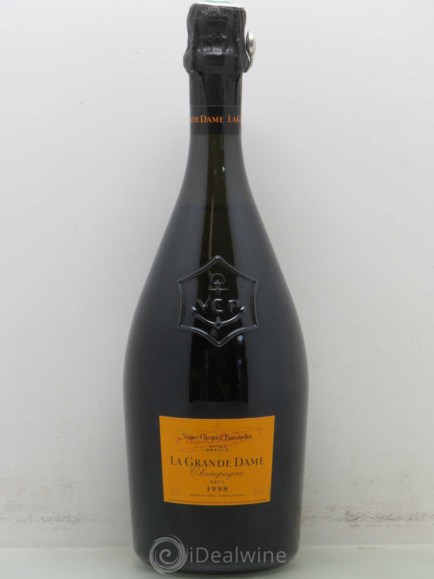 La Grande Dame Veuve Clicquot 1998 - Lot de 1 bouteille - 0