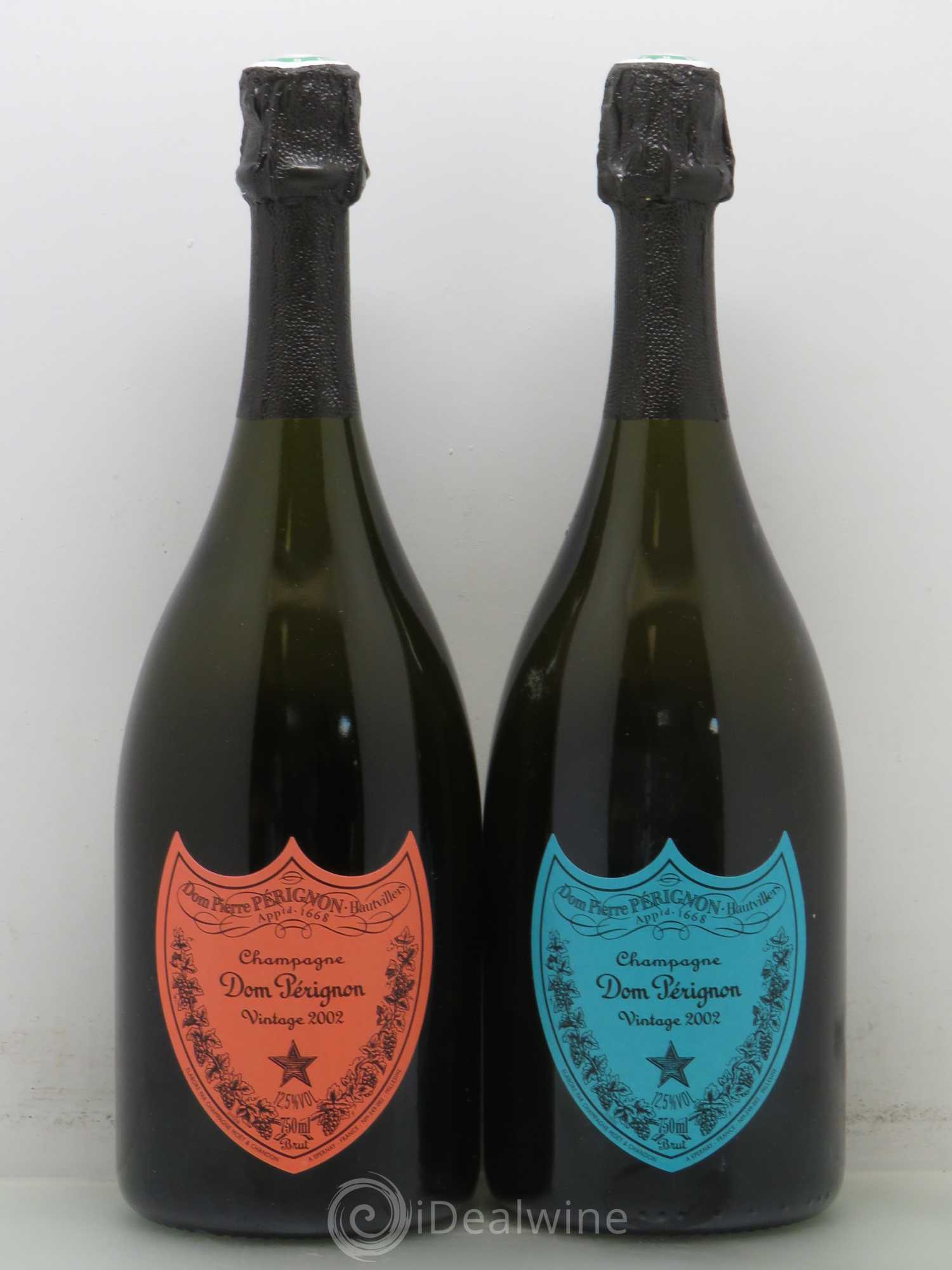 Brut Dom Pérignon 2002 - Lot de 2 bouteilles - 0