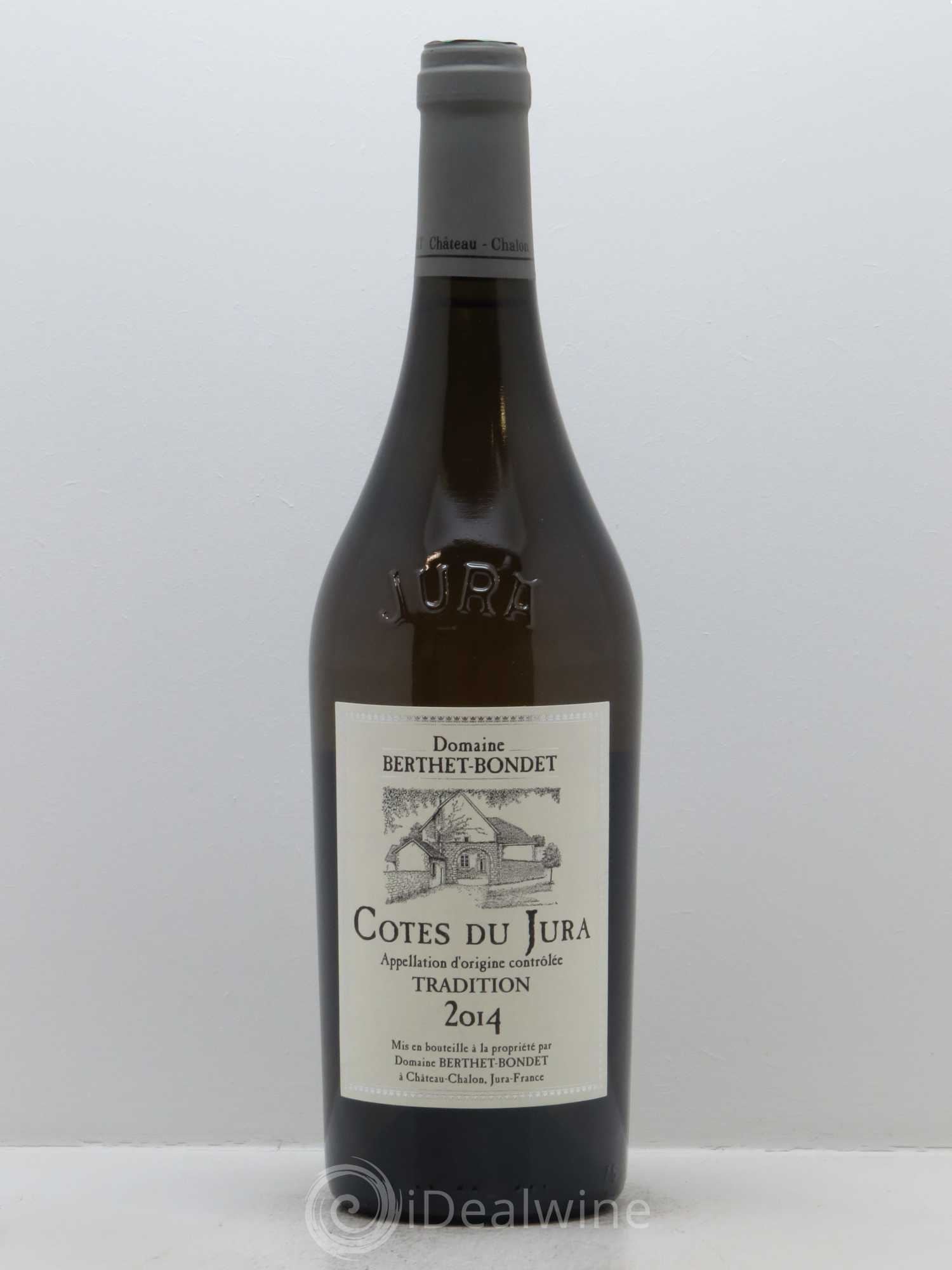 Côtes du Jura Tradition Berthet-Bondet 2014 - Lot de 1 bouteille - 0