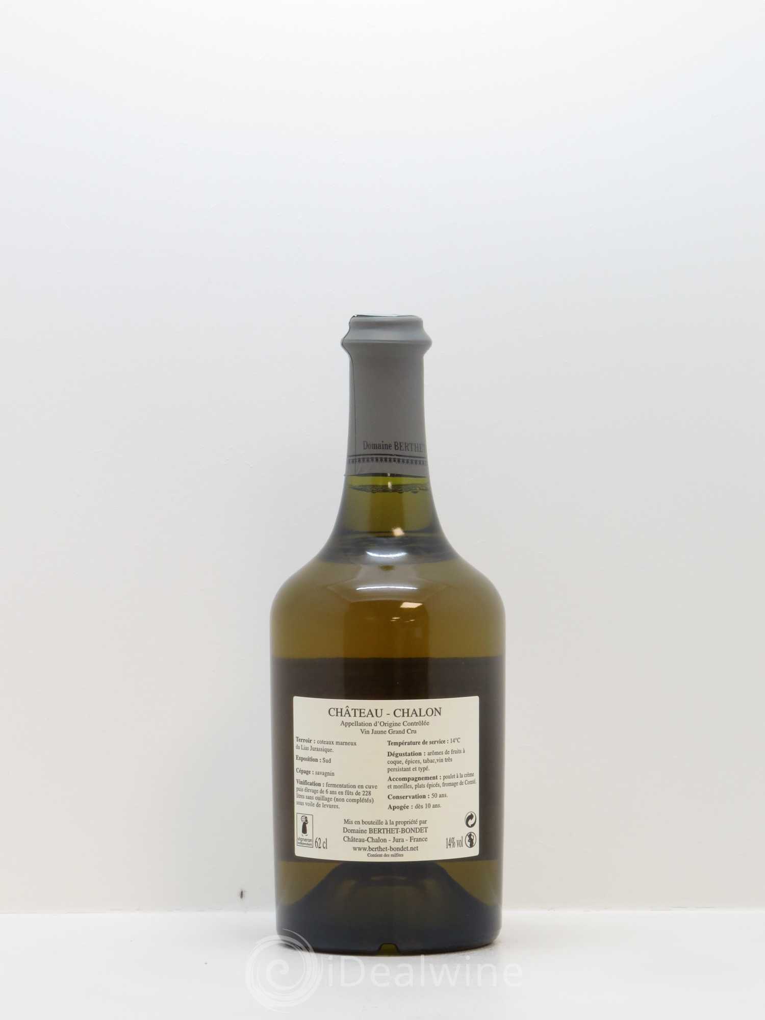 Château-Chalon Berthet-Bondet 62cl 2009 - Lot de 1 bouteille - 1