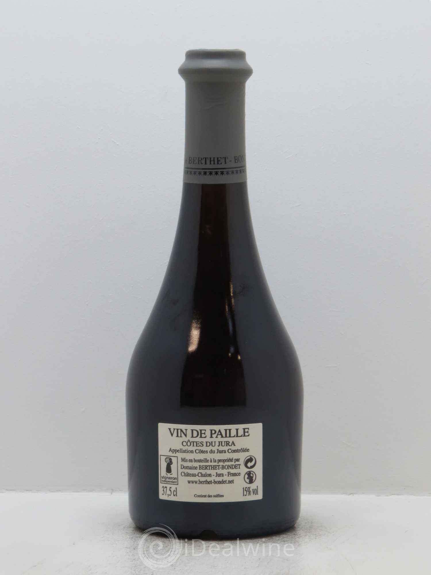 Côtes du Jura Vin de Paille Berthet-Bondet 2009 - Lotto di 1 mezza bottiglia - 1