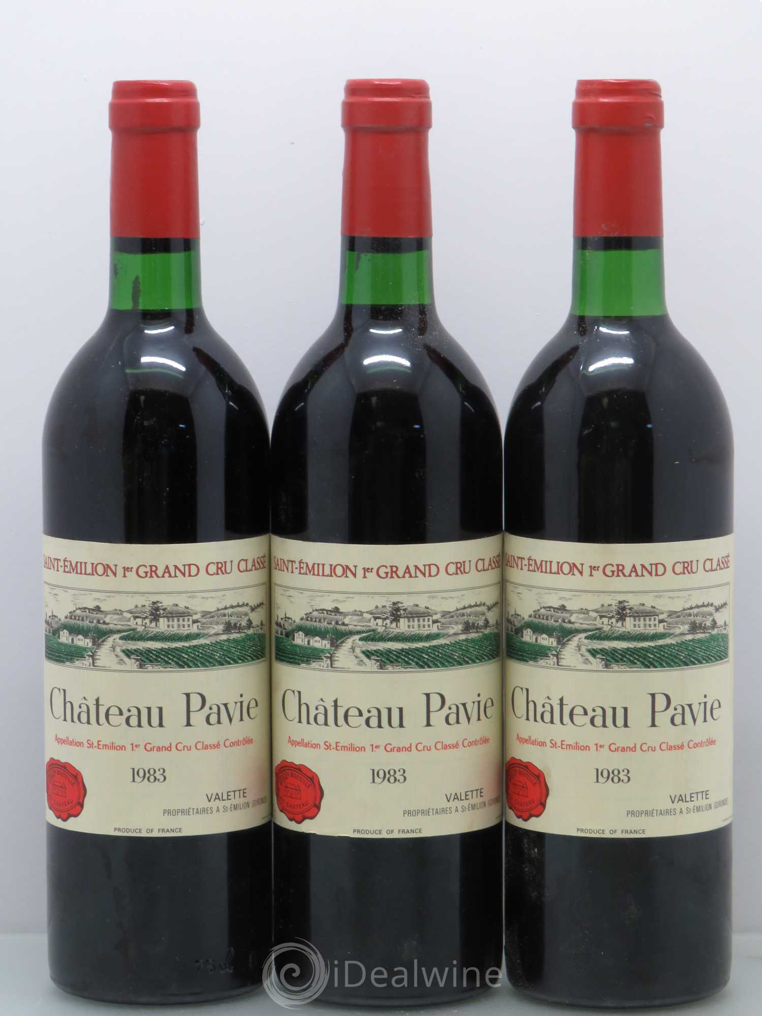 Château Pavie 1er Grand Cru Classé A 1983 - Lot de 6 bouteilles - 2
