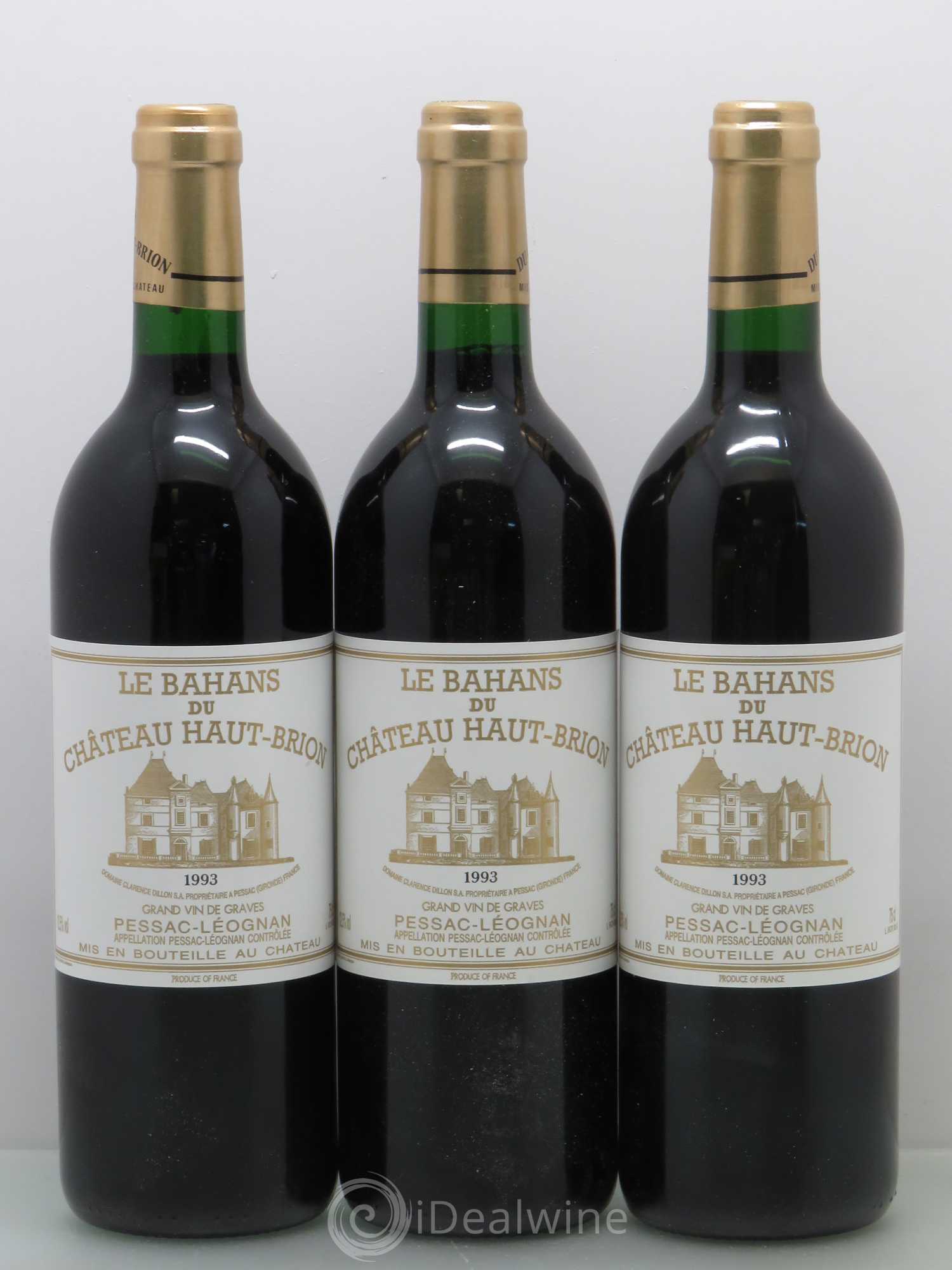 Clarence (Bahans) de Haut-Brion Second Vin 1993 - Lot de 6 bouteilles - 2