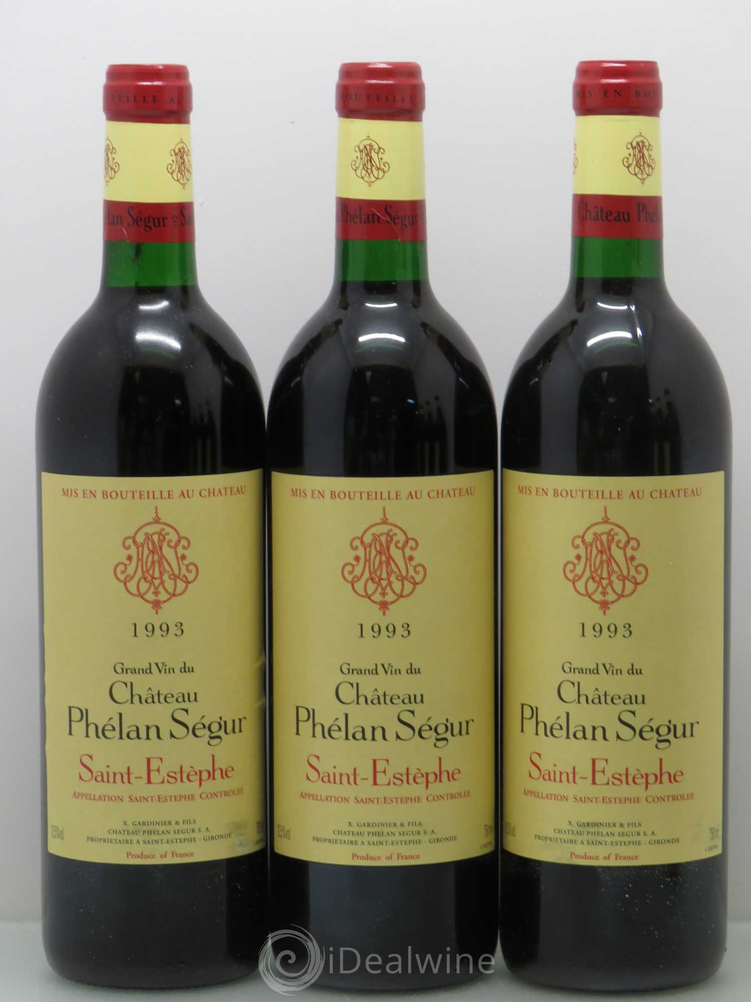 Château Phélan Ségur 1993 - Lot de 12 bouteilles - 3