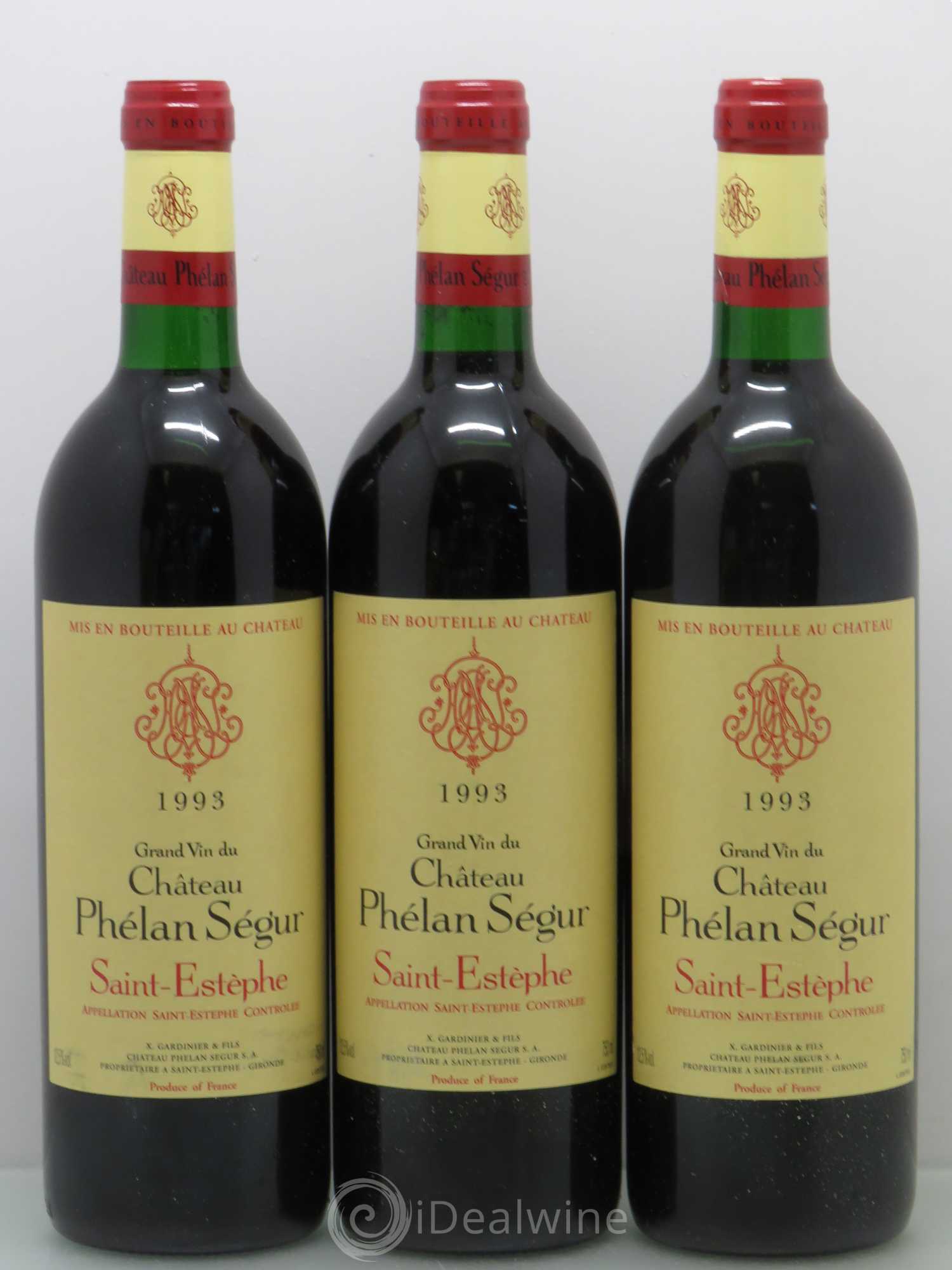 Château Phélan Ségur 1993 - Lot de 12 bouteilles - 4