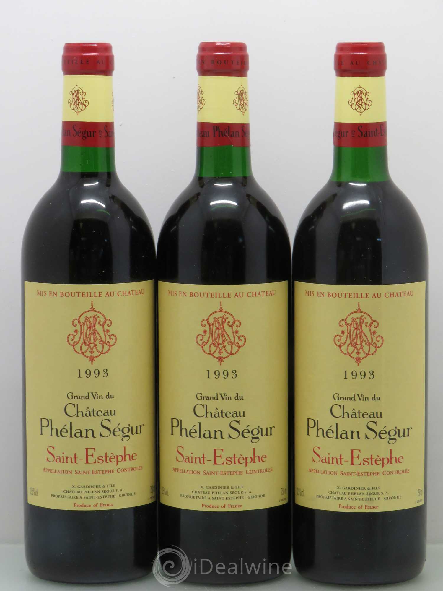 Château Phélan Ségur 1993 - Lot de 6 bouteilles - 2