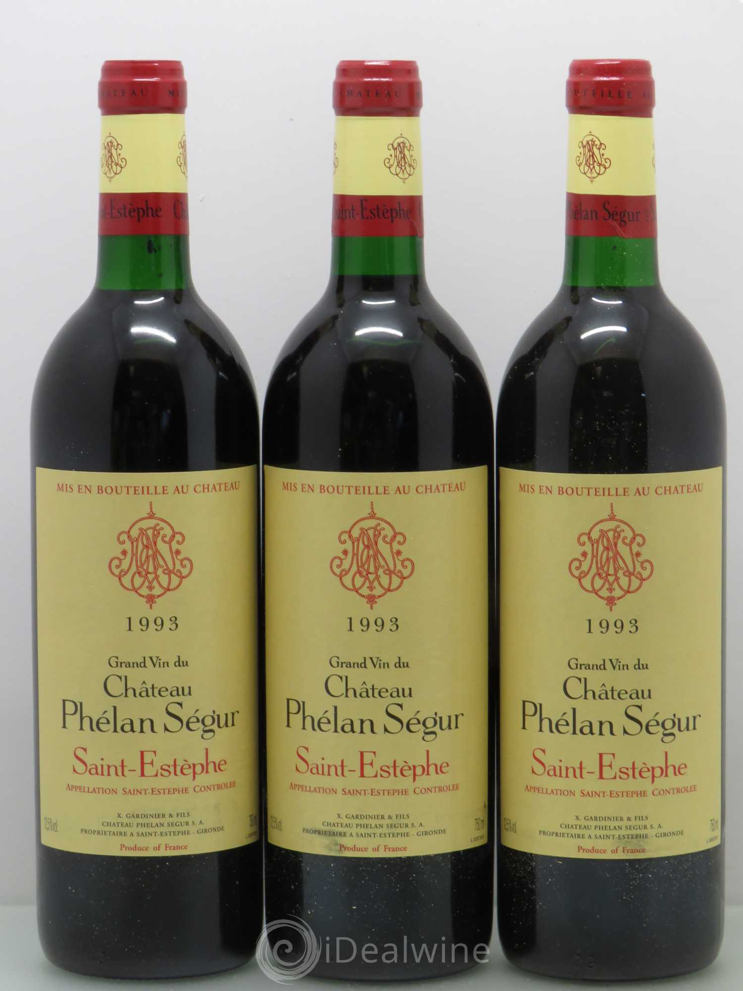 Château Phélan Ségur 1993 - Lot de 6 bouteilles - 2