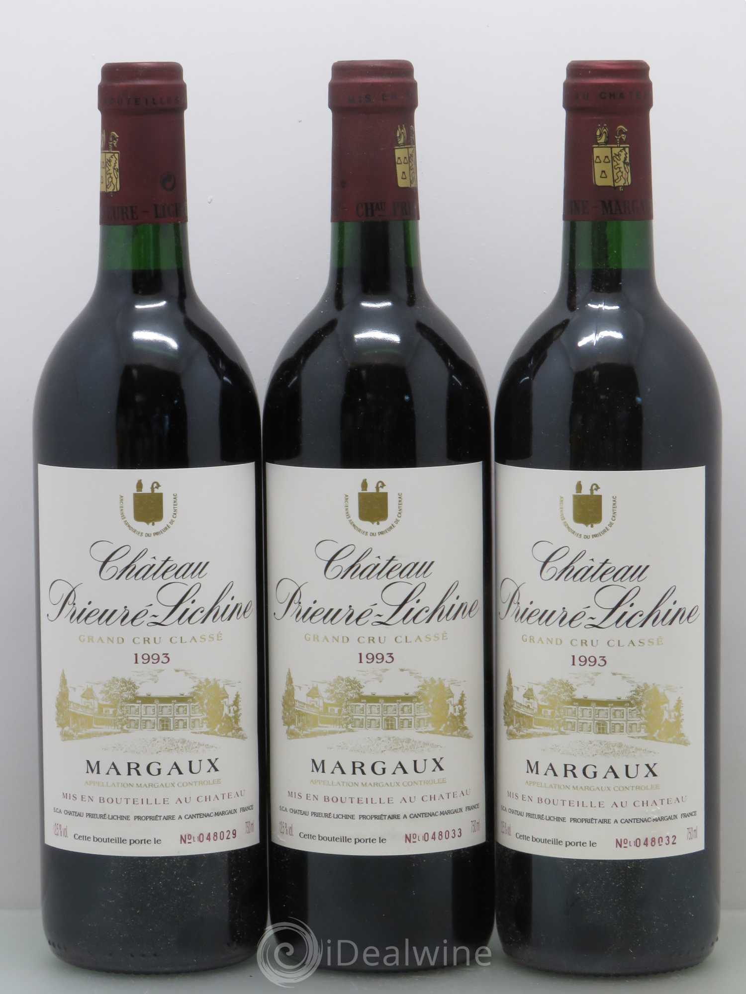 Château Prieuré Lichine 4ème Grand Cru Classé 1993 - Lot de 12 bouteilles - 4