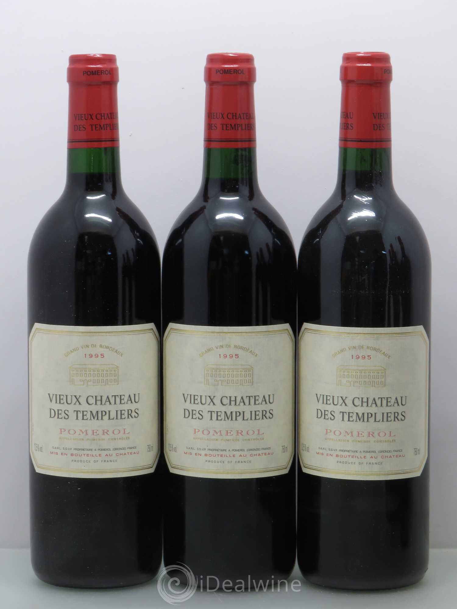 Bordeaux Vieux Château les Templiers 1995 - Posten von 6 Flaschen - 1