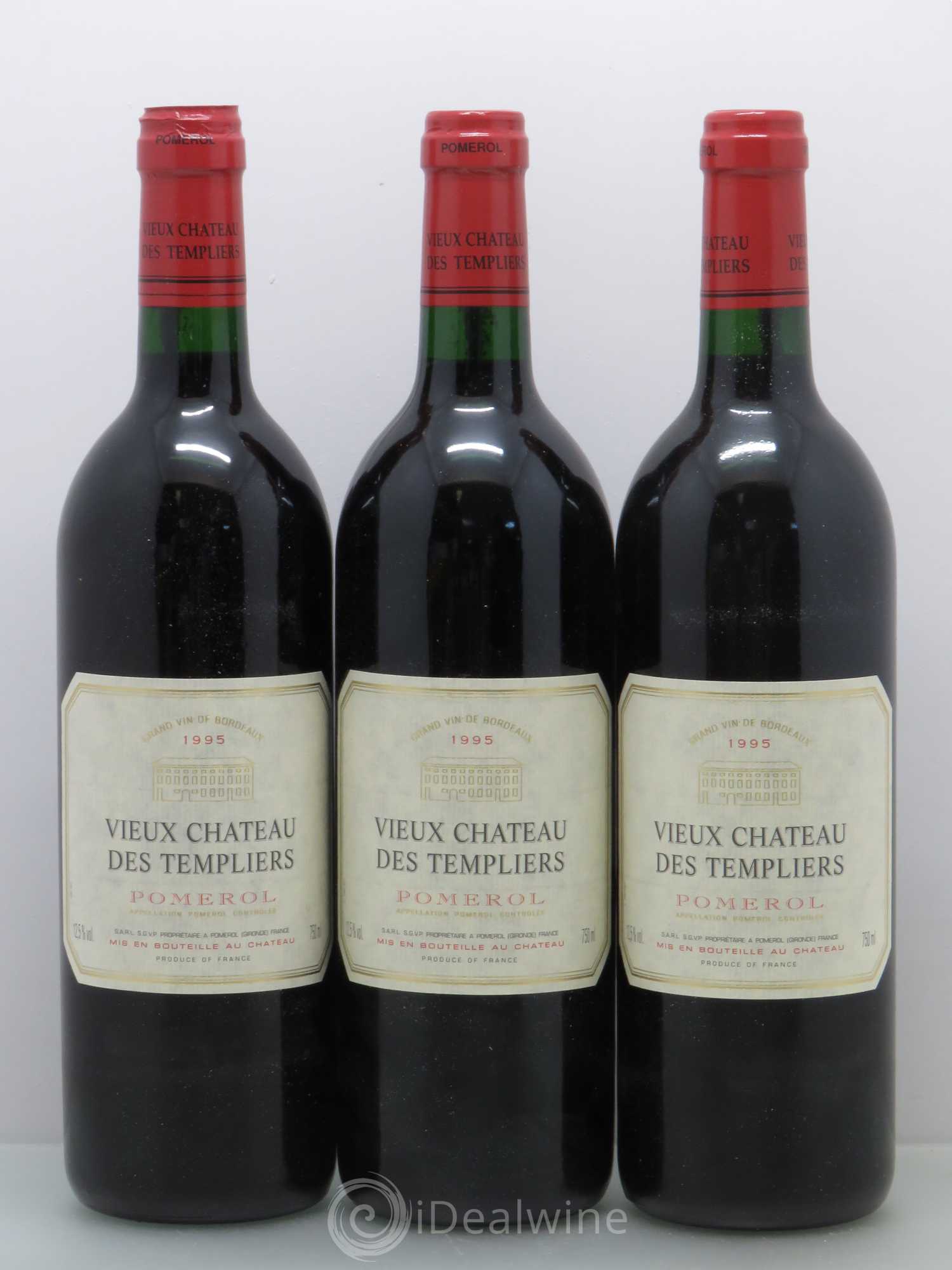 Bordeaux Vieux Château les Templiers 1995 - Posten von 6 Flaschen - 2