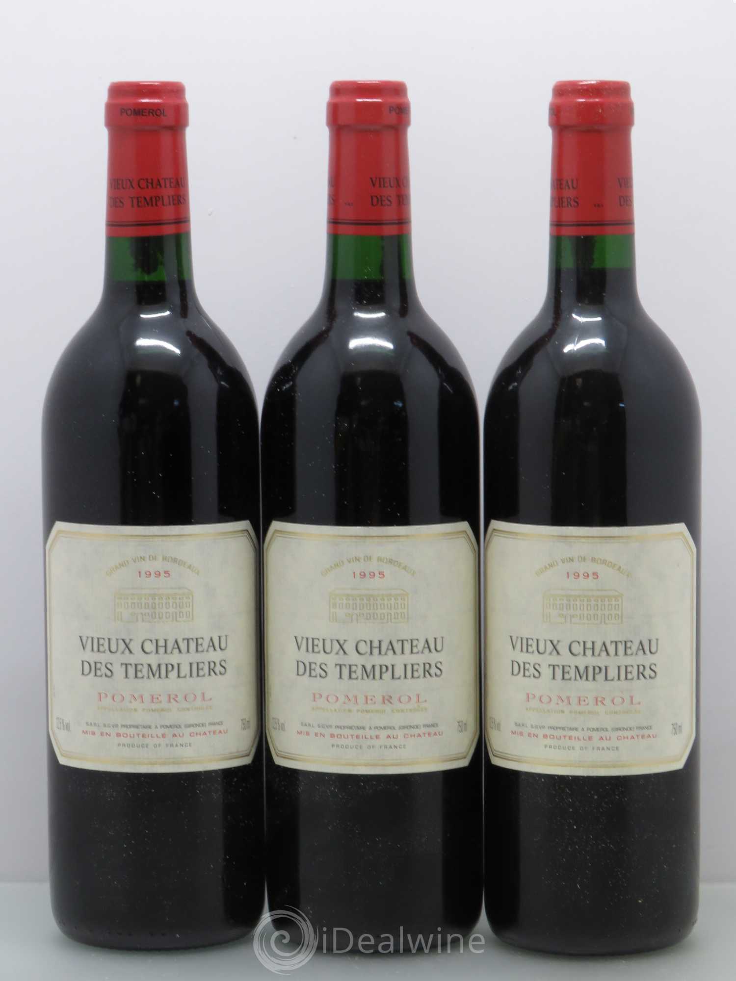 Bordeaux Vieux Château les Templiers. Pomerol 1995 - Posten von 6 Flaschen - 2