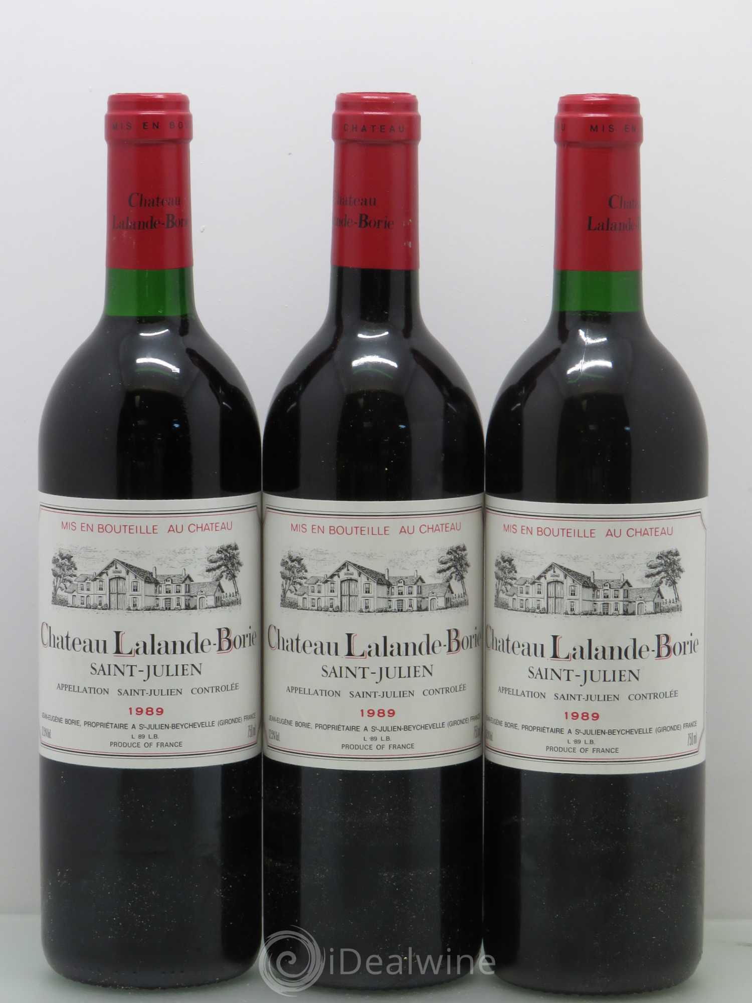 Château Lalande Borie 1989 - Lot de 6 bouteilles - 2