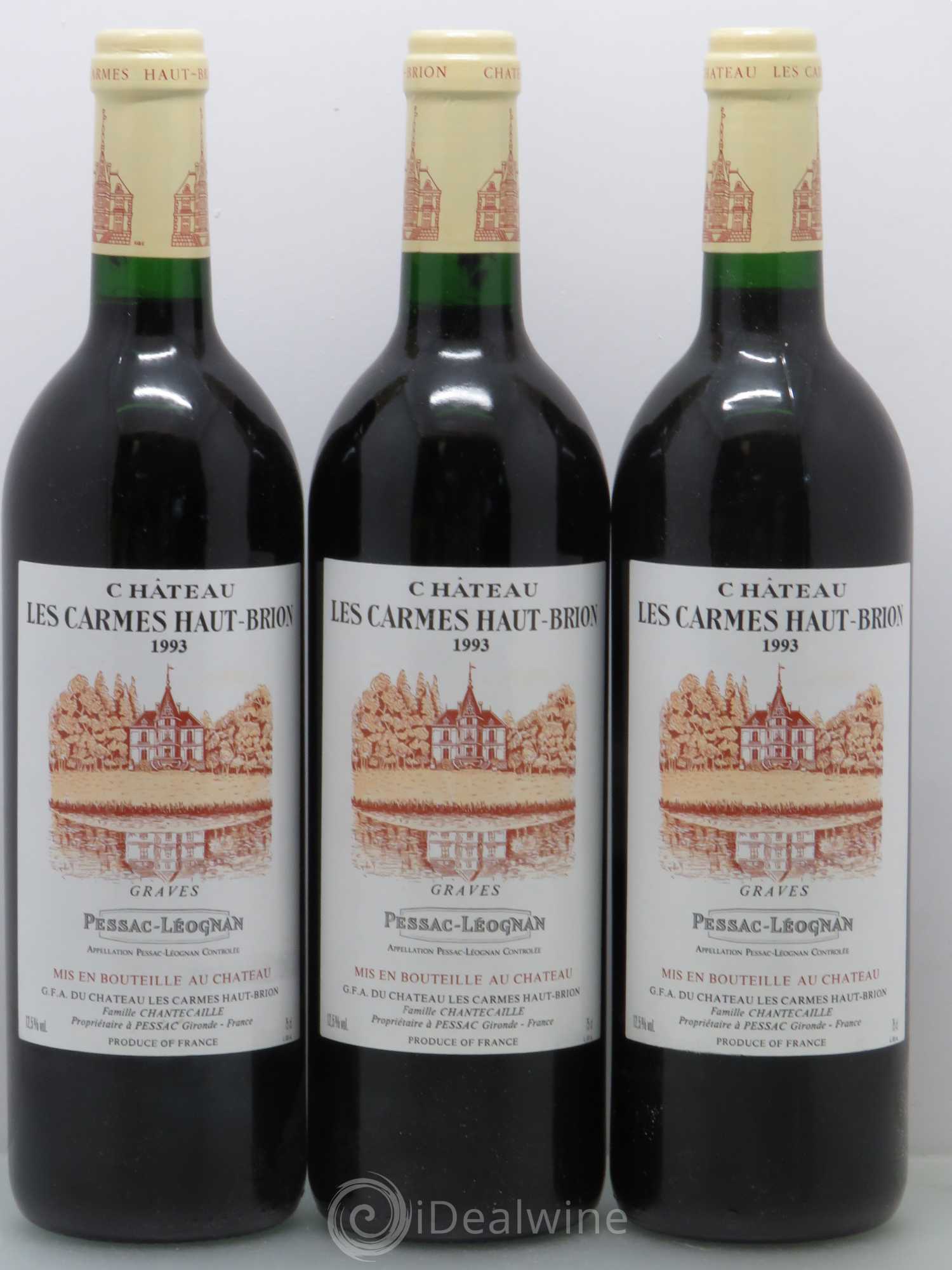 Château Les Carmes Haut-Brion 1993 - Lot de 12 bouteilles - 4
