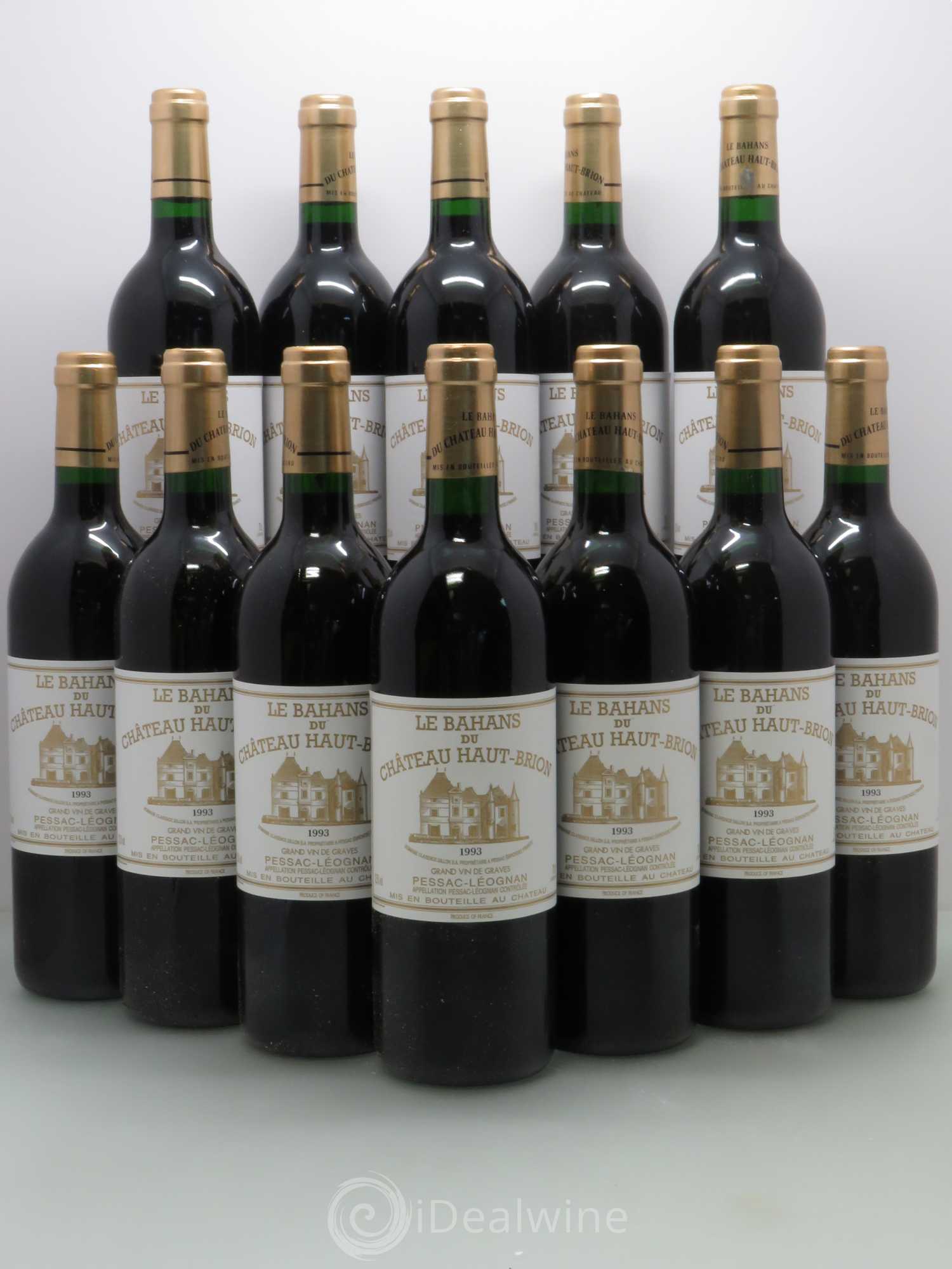 Clarence (Bahans) de Haut-Brion Second Vin 1993 - Lot de 12 bouteilles - 0