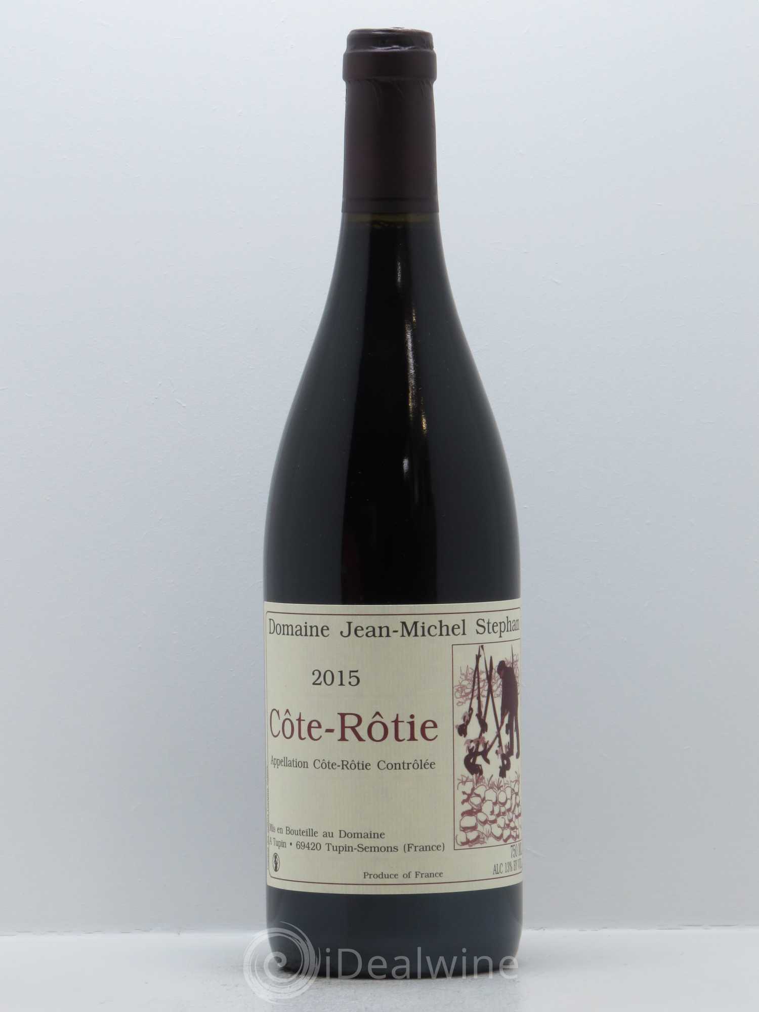 Côte-Rôtie Jean-Michel Stephan 2015 - Lot de 1 bouteille - 0