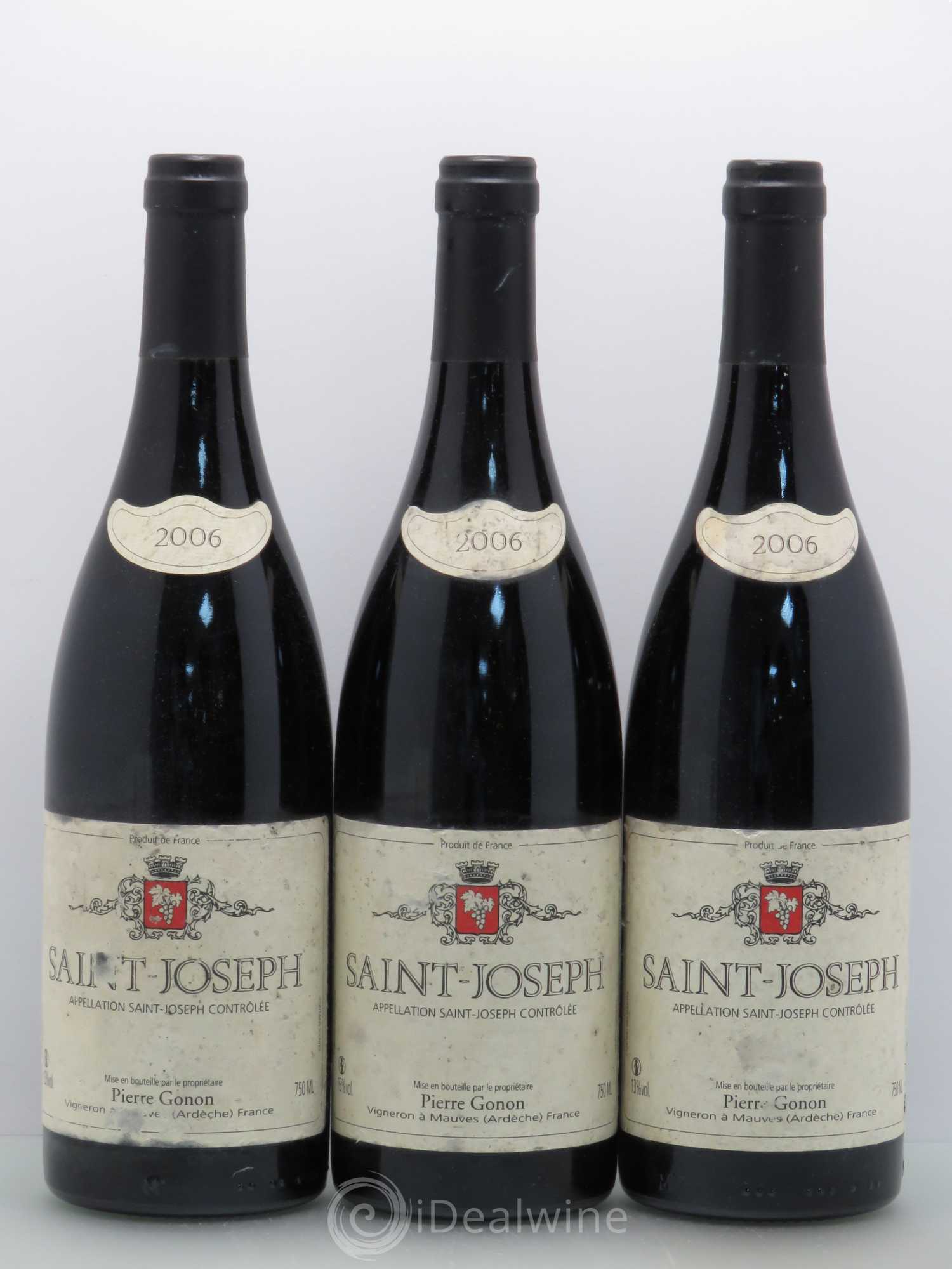 Saint-Joseph Gonon (Domaine) 2006 - Lot de 3 bouteilles - 0