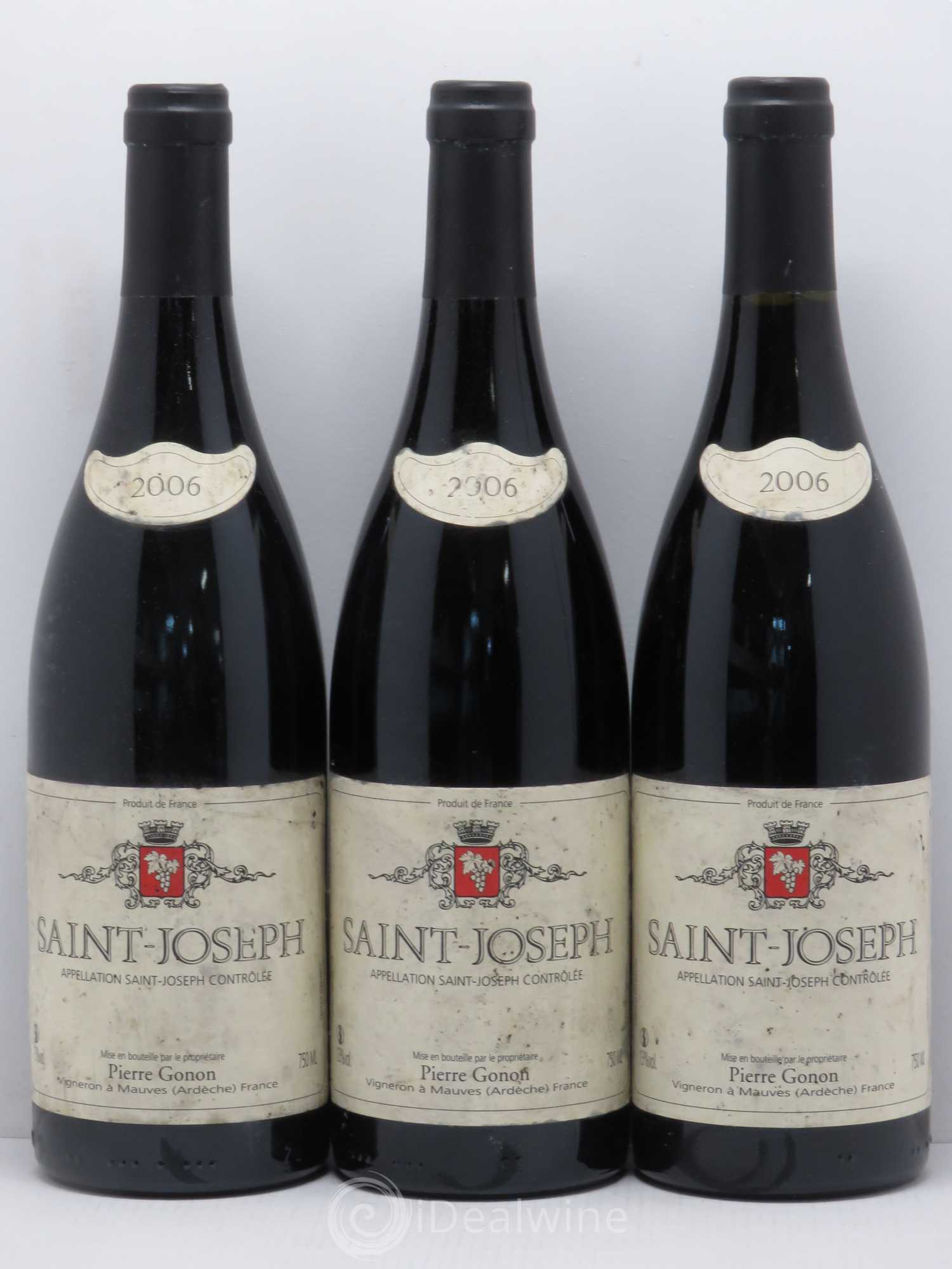Saint-Joseph Gonon (Domaine) 2006 - Lot de 3 bouteilles - 0