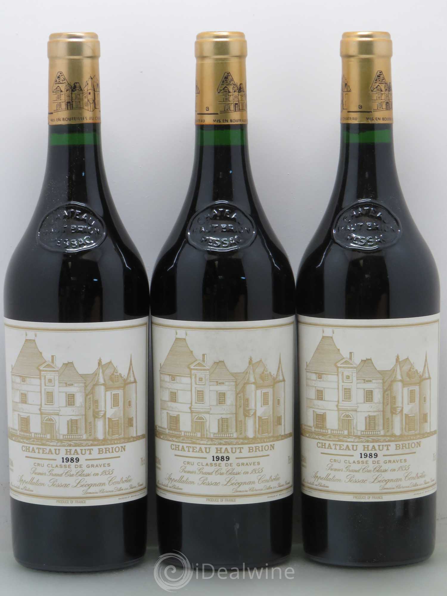 Château Haut Brion 1er Grand Cru Classé 1989 - Lot de 12 bouteilles - 3
