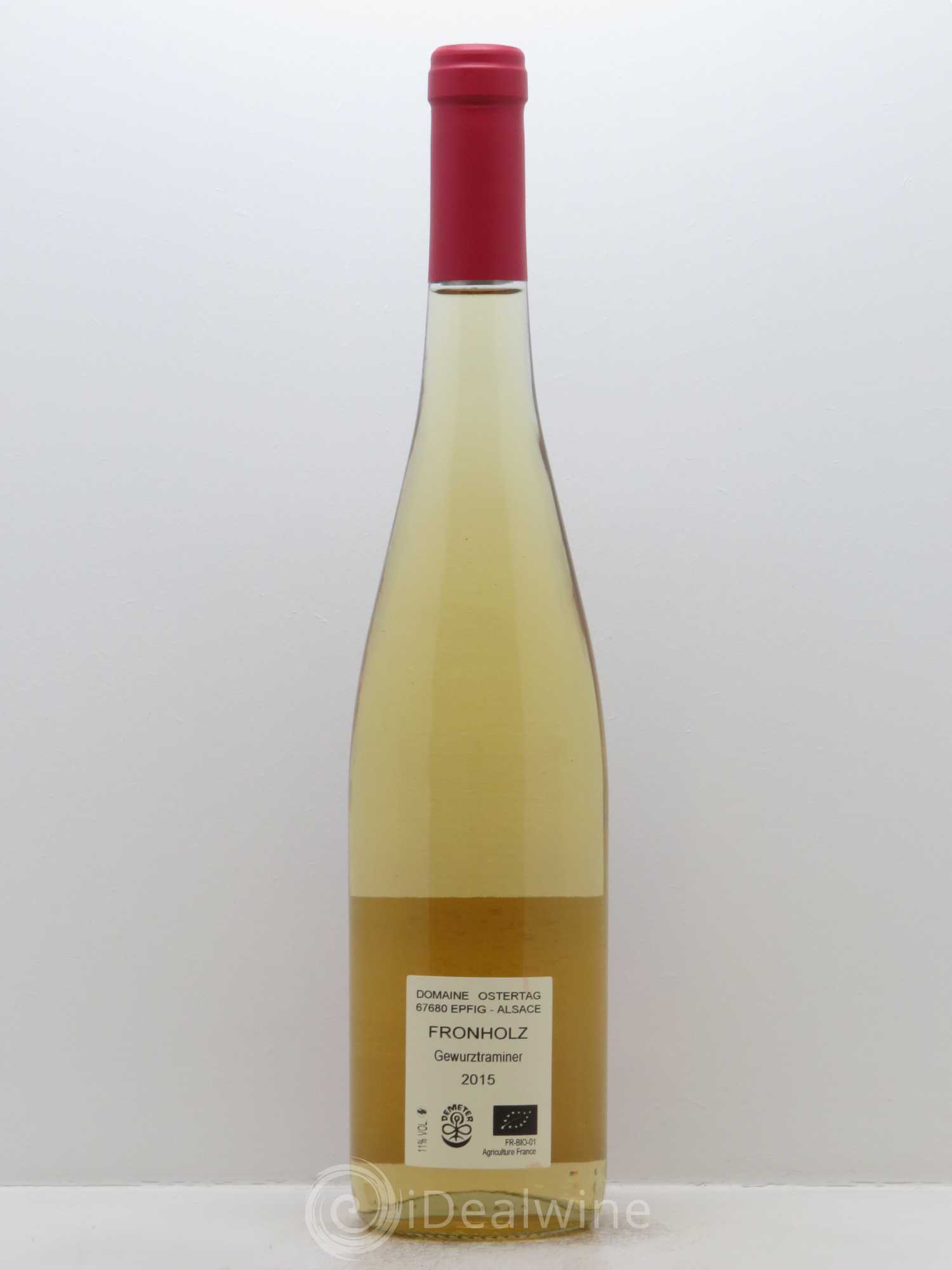 Alsace Gewurztraminer Fronholz A l'Orient d'Eden Ostertag (Domaine) 2015 - Lotto di 1 bottiglia - 1