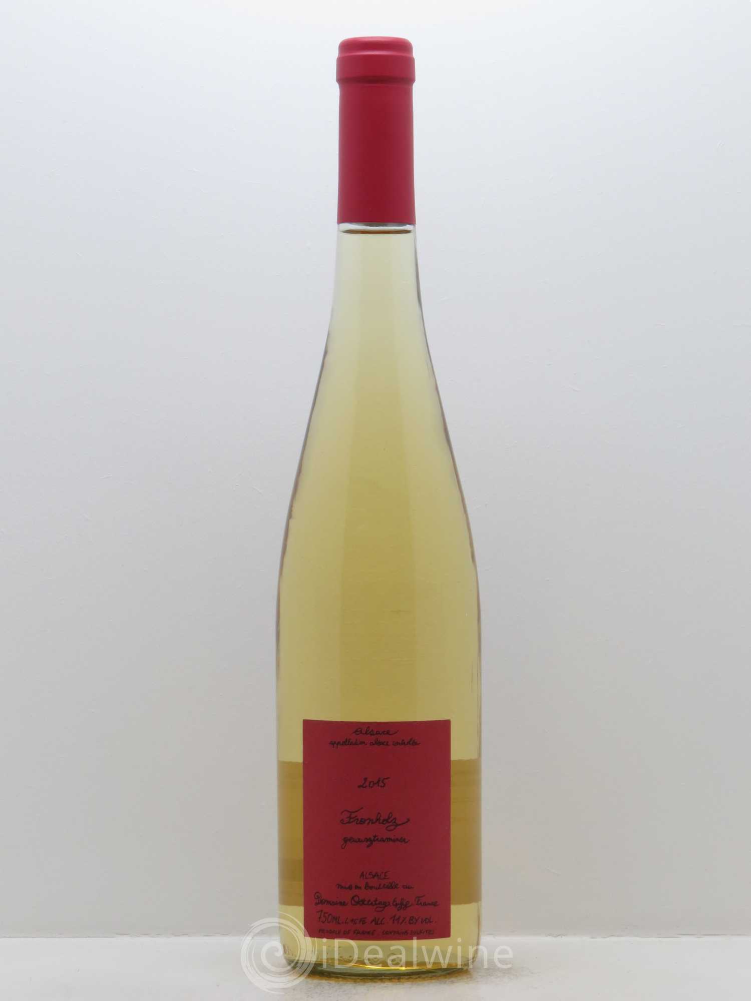 Alsace Gewurztraminer Fronholz A l'Orient d'Eden Ostertag (Domaine) 2015 - Lotto di 1 bottiglia - 0