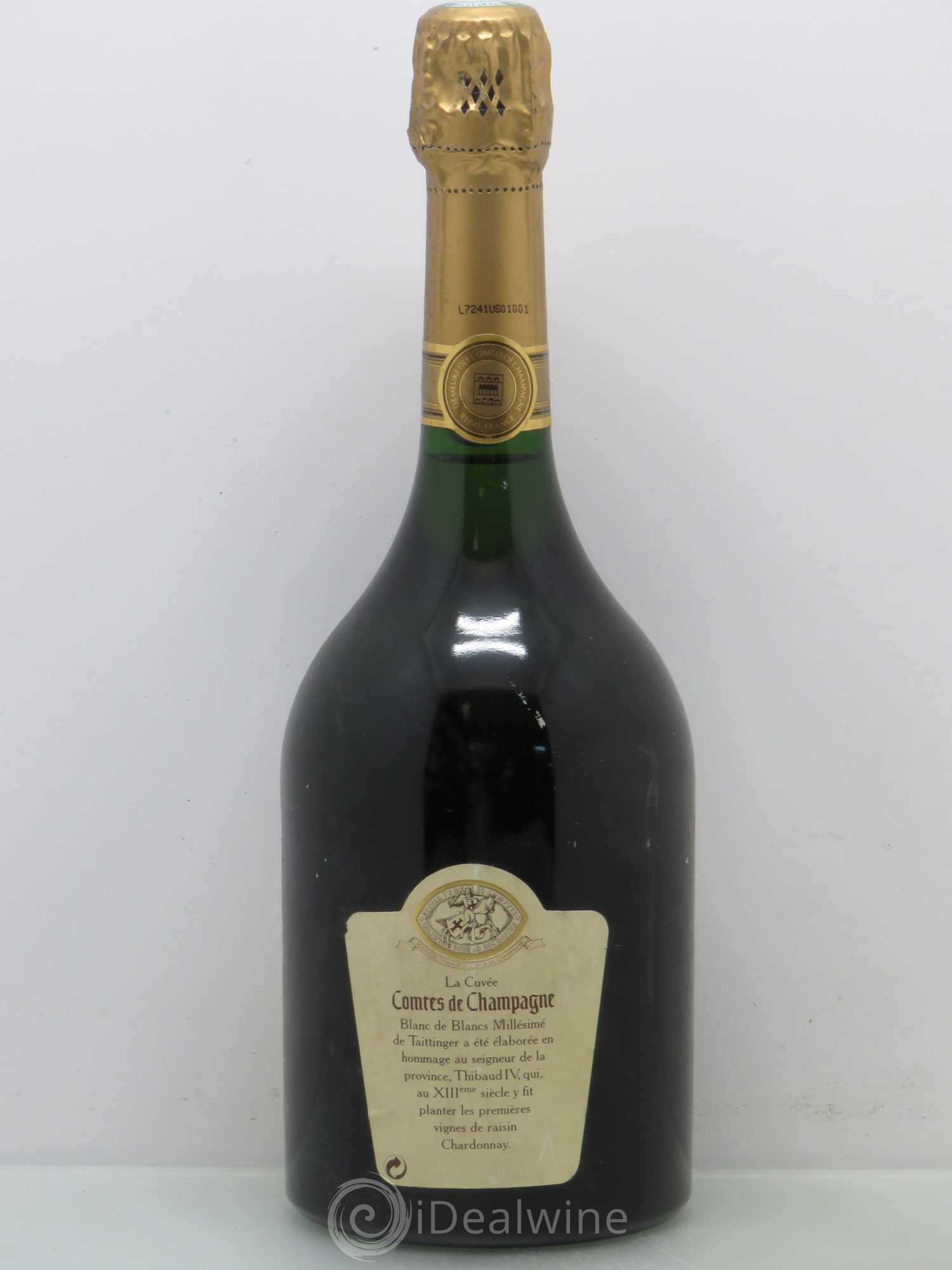 Comtes de Champagne Taittinger 1988 - Lot de 1 bouteille - 1