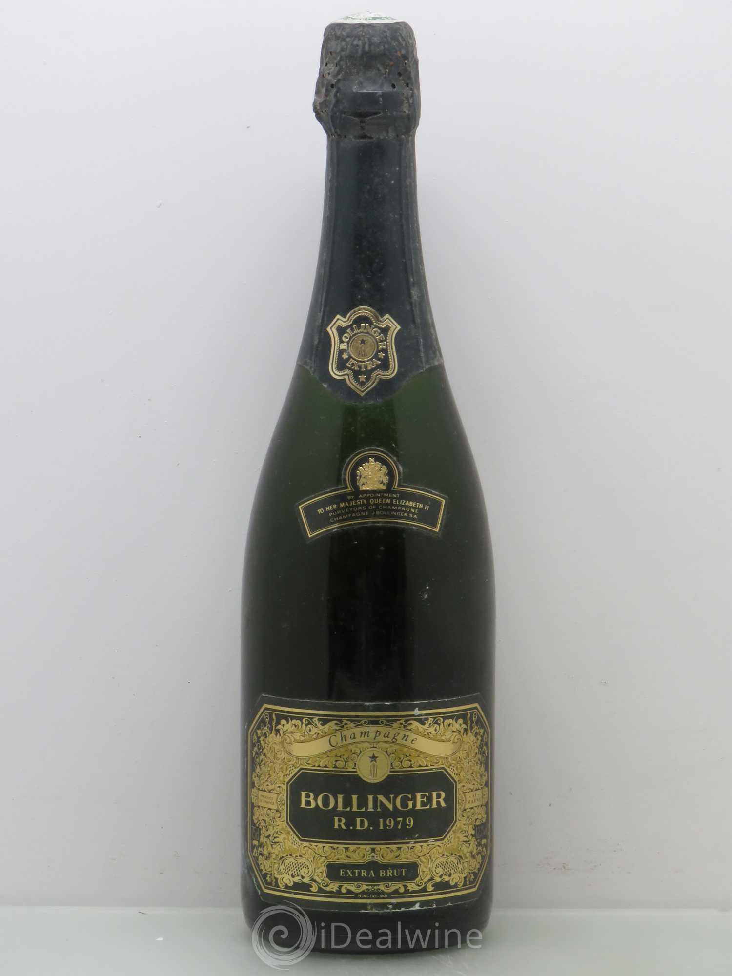 R.D. Extra-Brut Bollinger Dégorgé le 4 septembre 1989 1979 - Posten von 1 Flasche - 0