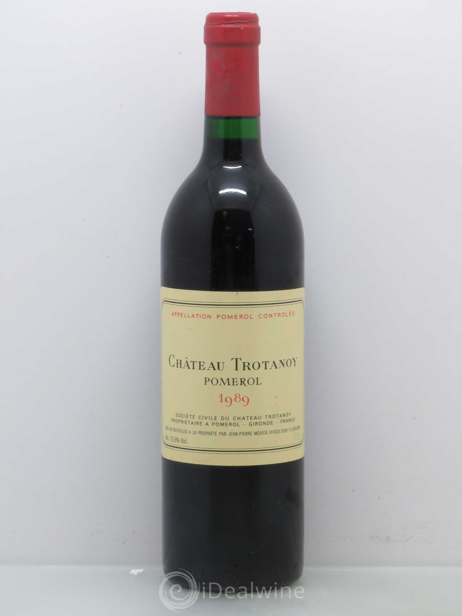 Château Trotanoy 1989 - Lot de 1 bouteille - 0