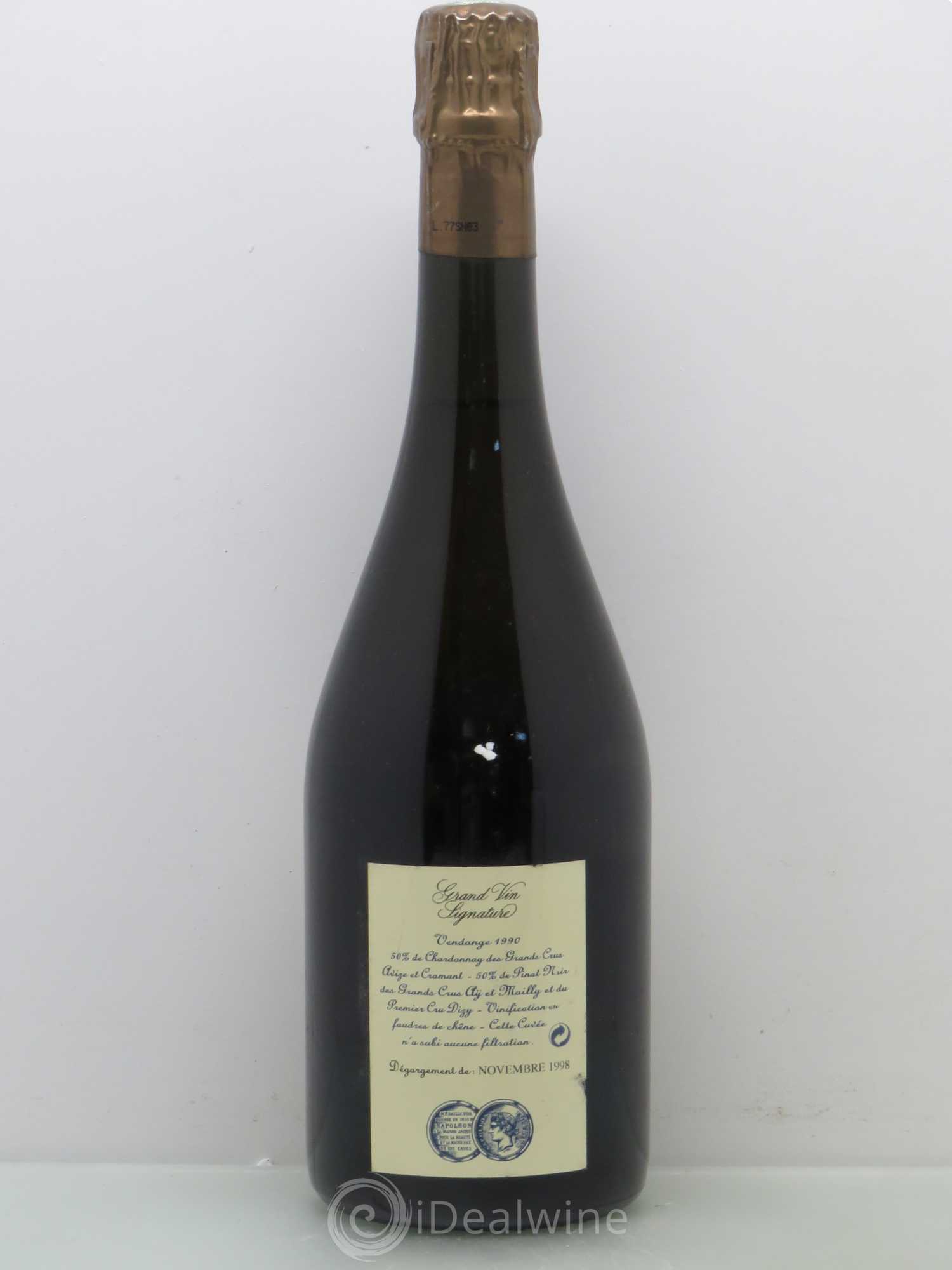 Millésimé Jacquesson Signature 1990 - Lot de 1 bouteille - 1