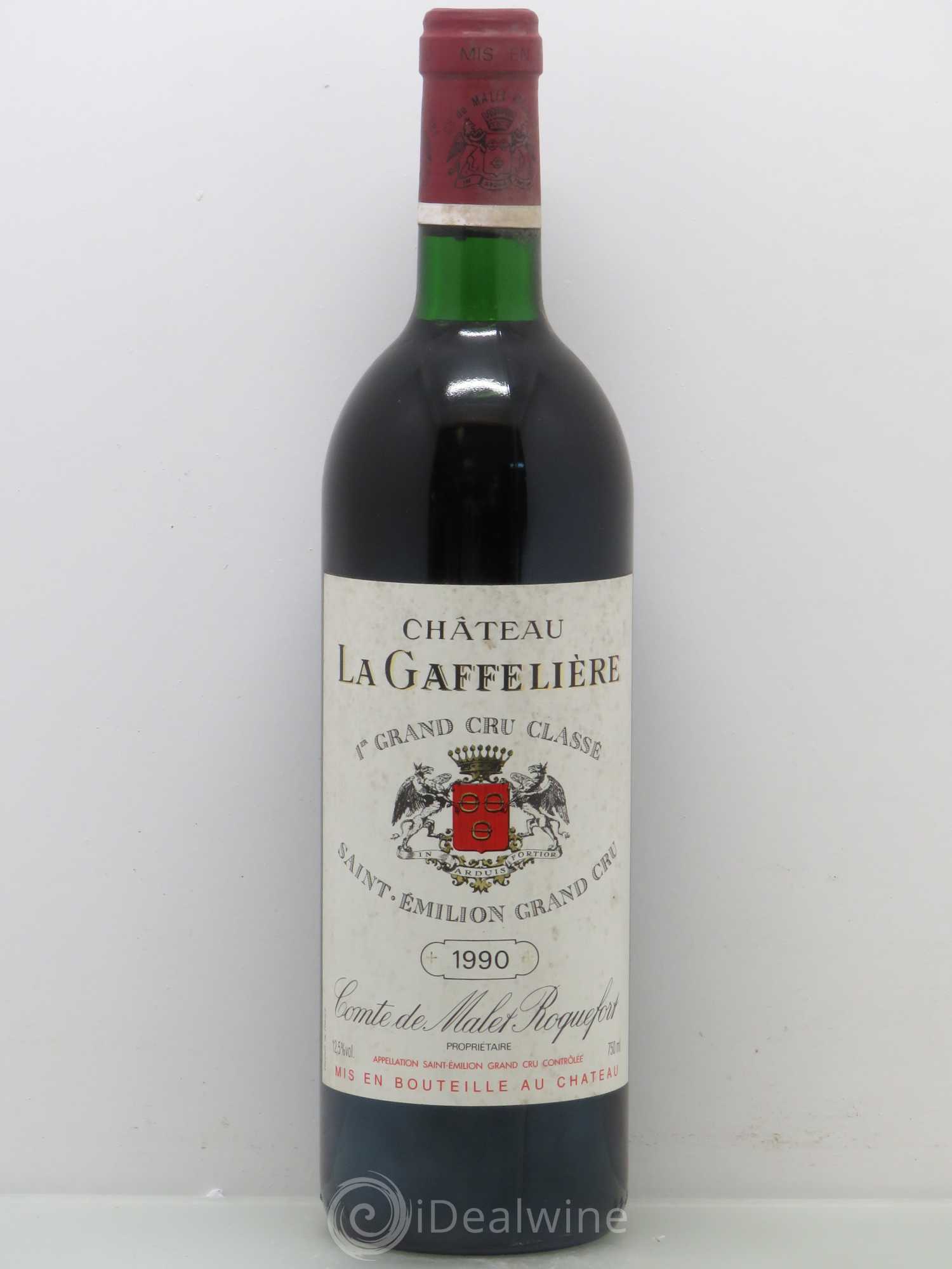 Château la Gaffelière 1er Grand Cru Classé B 1990 - Lot de 1 bouteille - 0