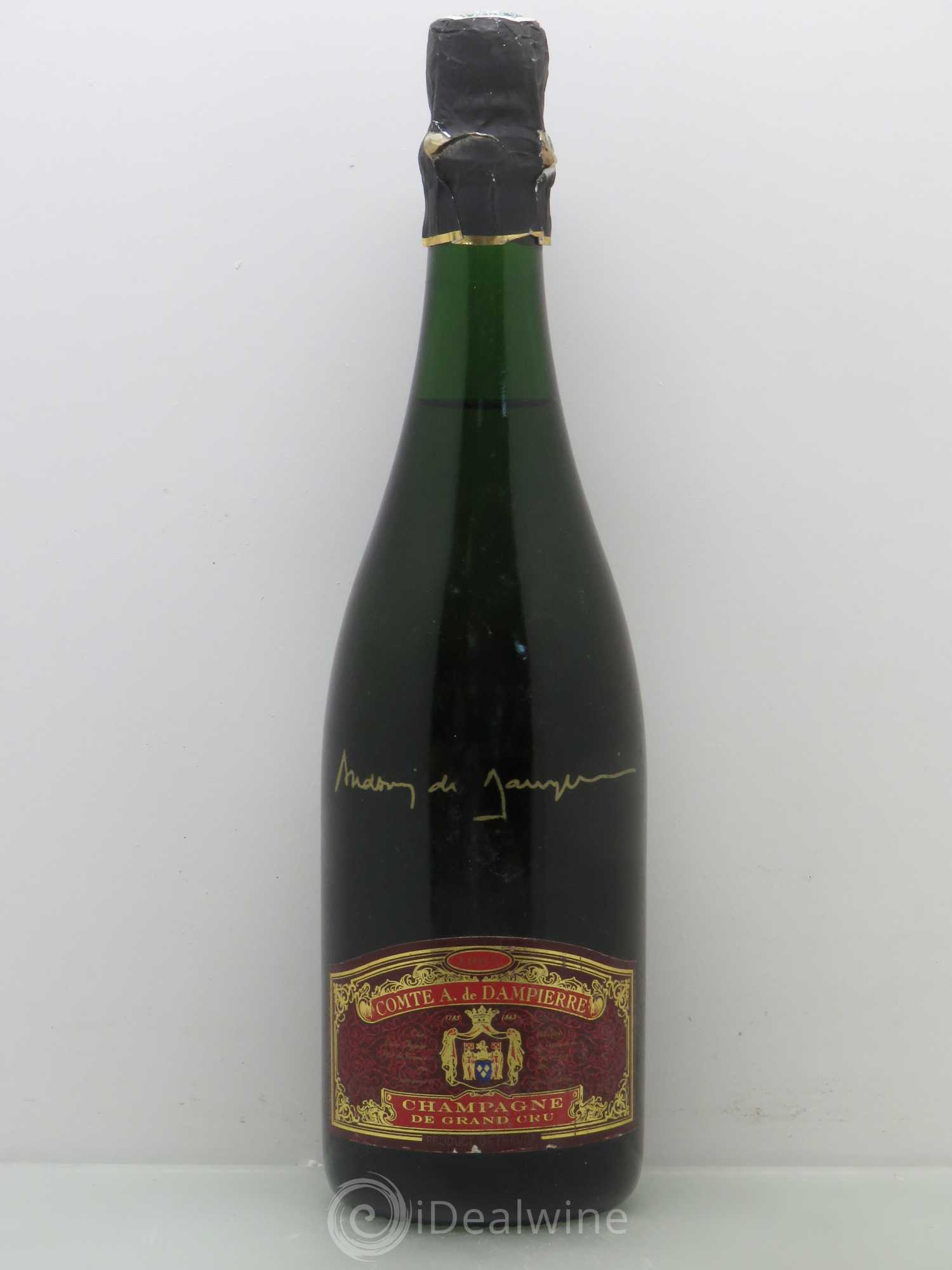 Champagne Champagne Comte de Dampierre 1995 - Posten von 1 Flasche - 0