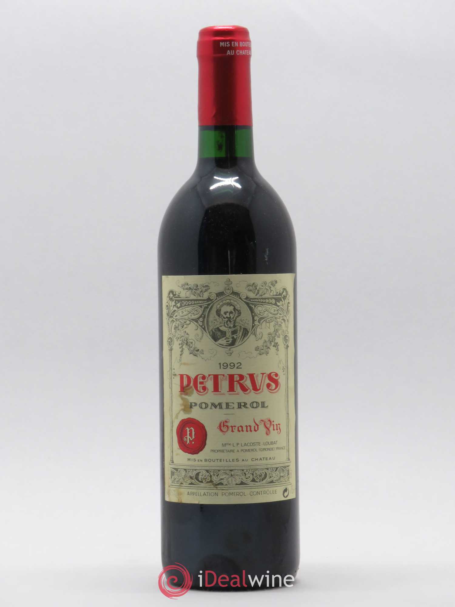 Petrus 1992 - Lot de 1 bouteille - 0