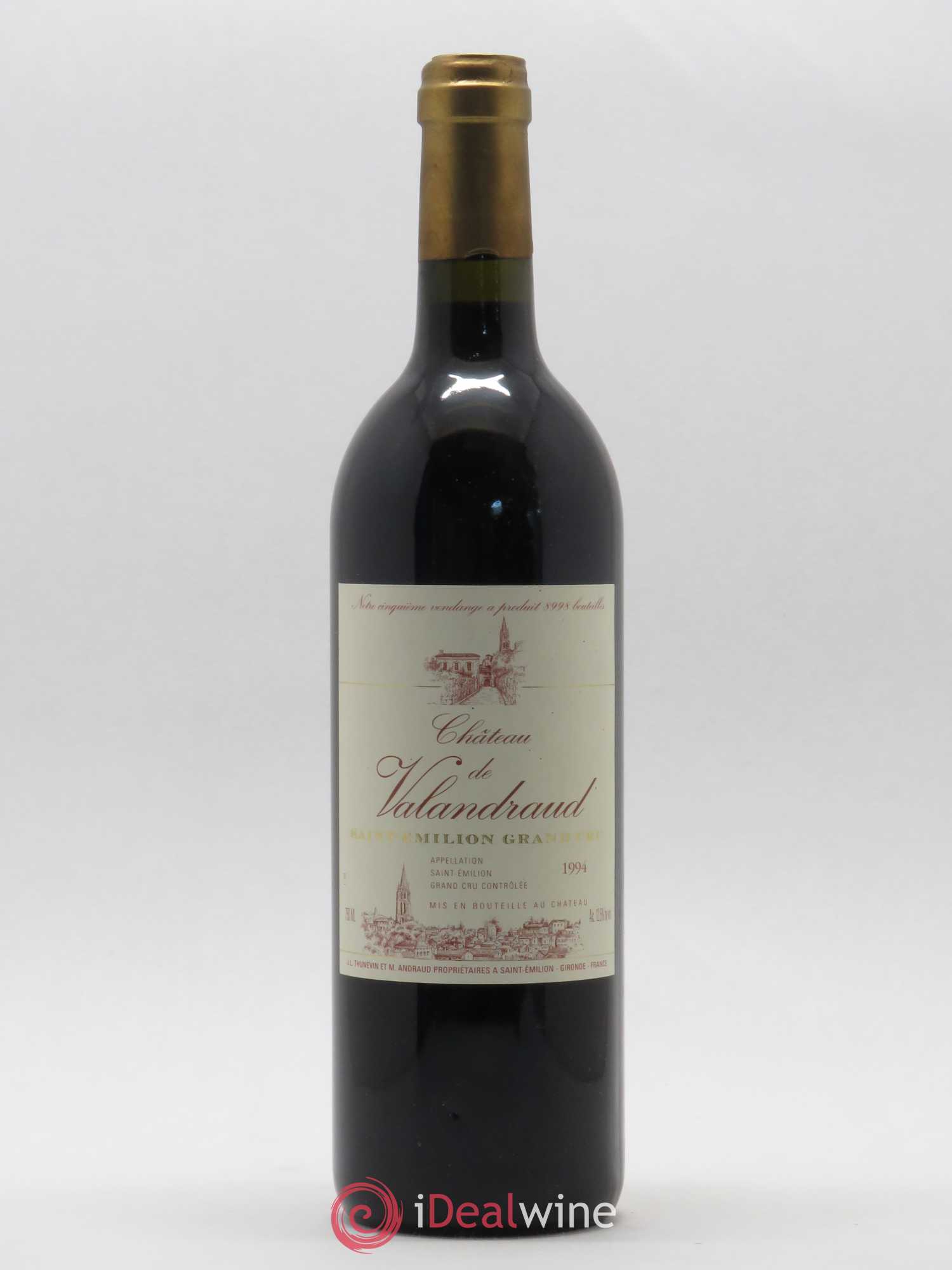 Château de Valandraud 1994 - Lot de 1 bouteille - 0