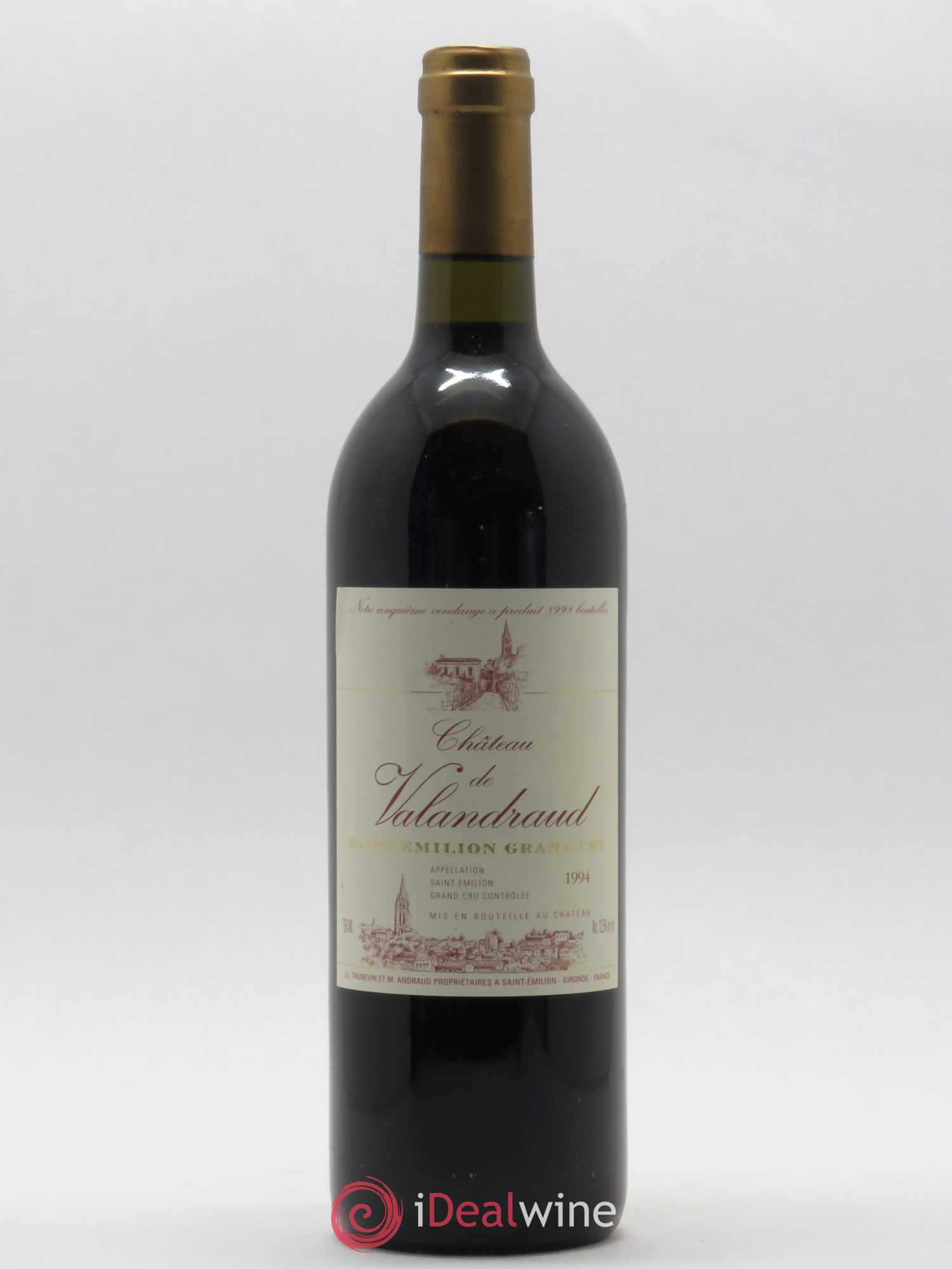 Château de Valandraud 1994 - Lot de 1 bouteille - 0