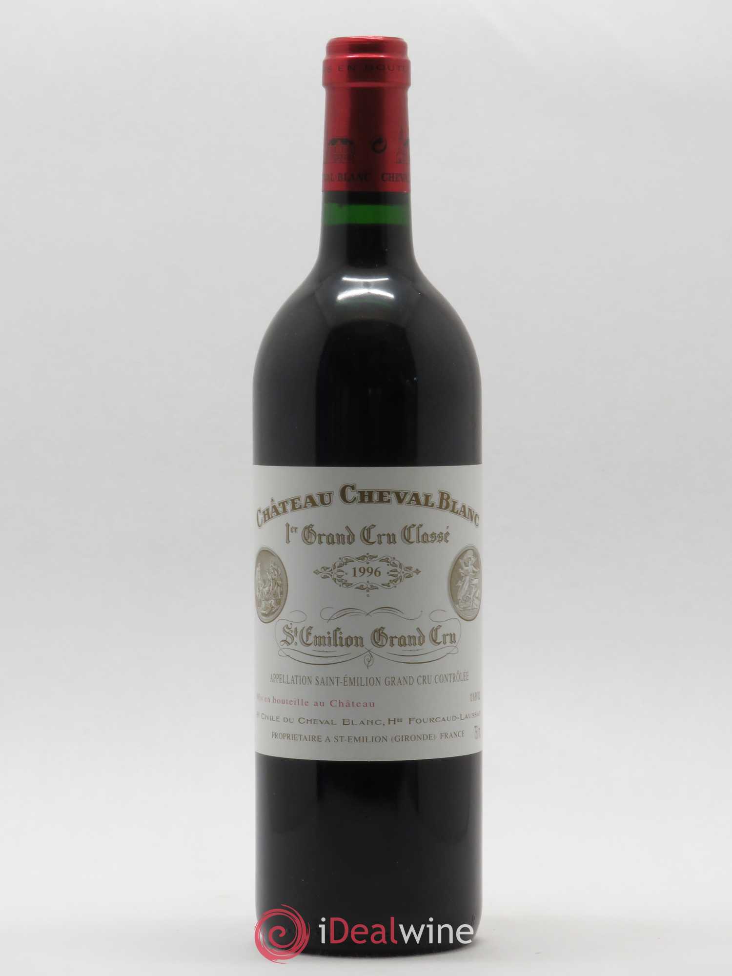 Château Cheval Blanc 1er Grand Cru Classé A 1996 - Lot de 1 bouteille - 0