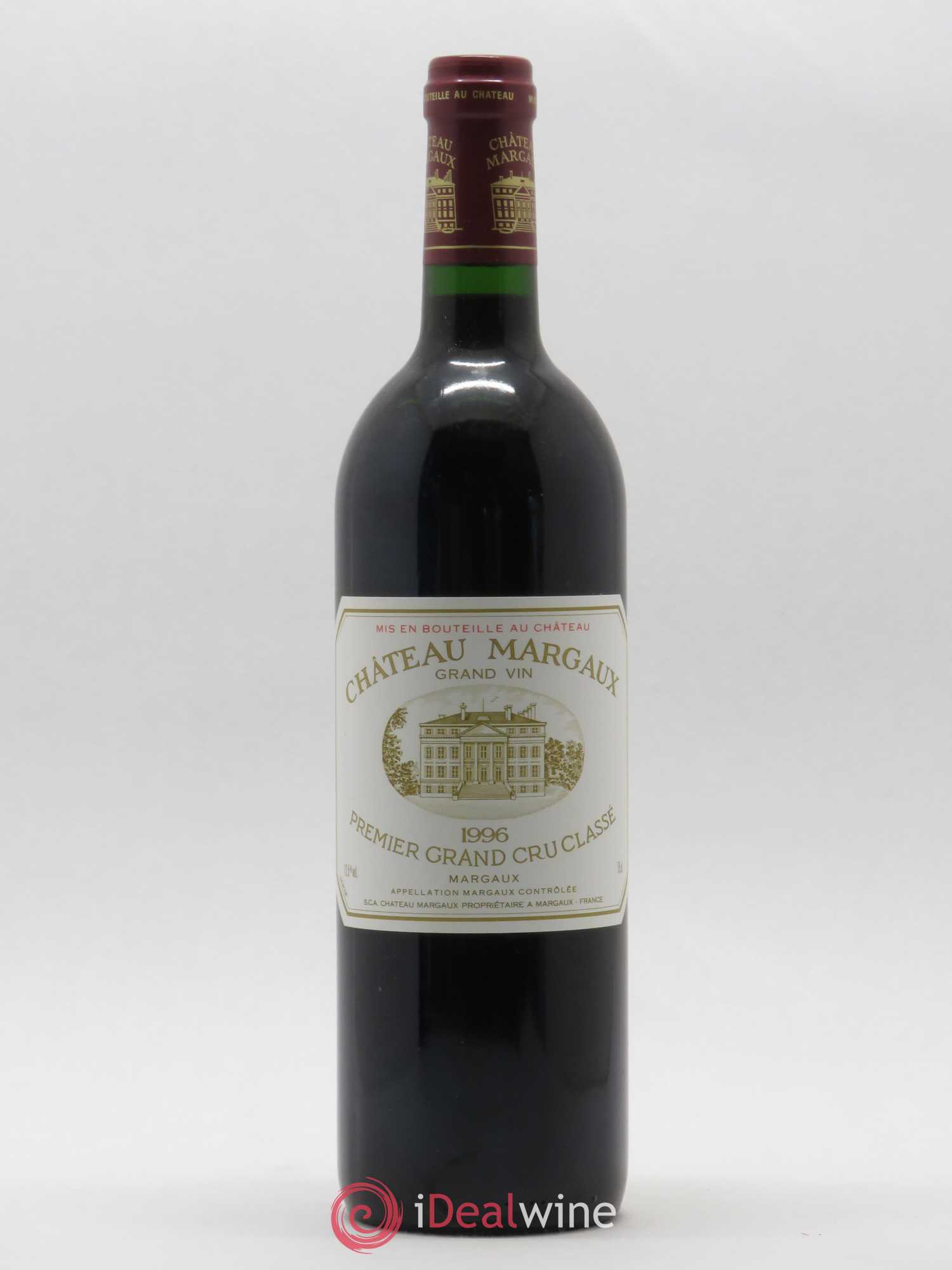 Château Margaux 1er Grand Cru Classé 1996 - Lot de 1 bouteille - 0