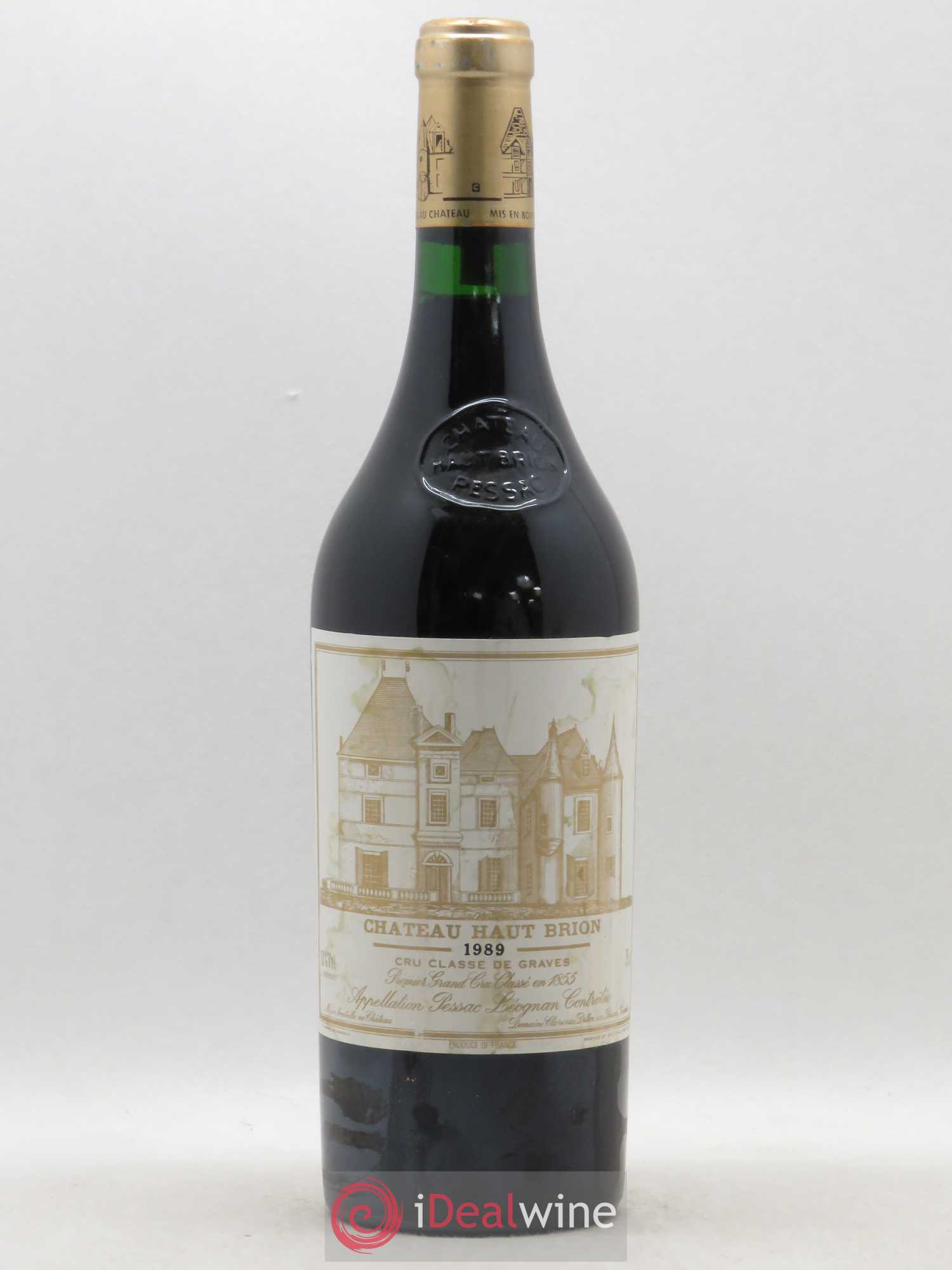 Château Haut Brion 1er Grand Cru Classé 1989 - Lot de 1 bouteille - 0