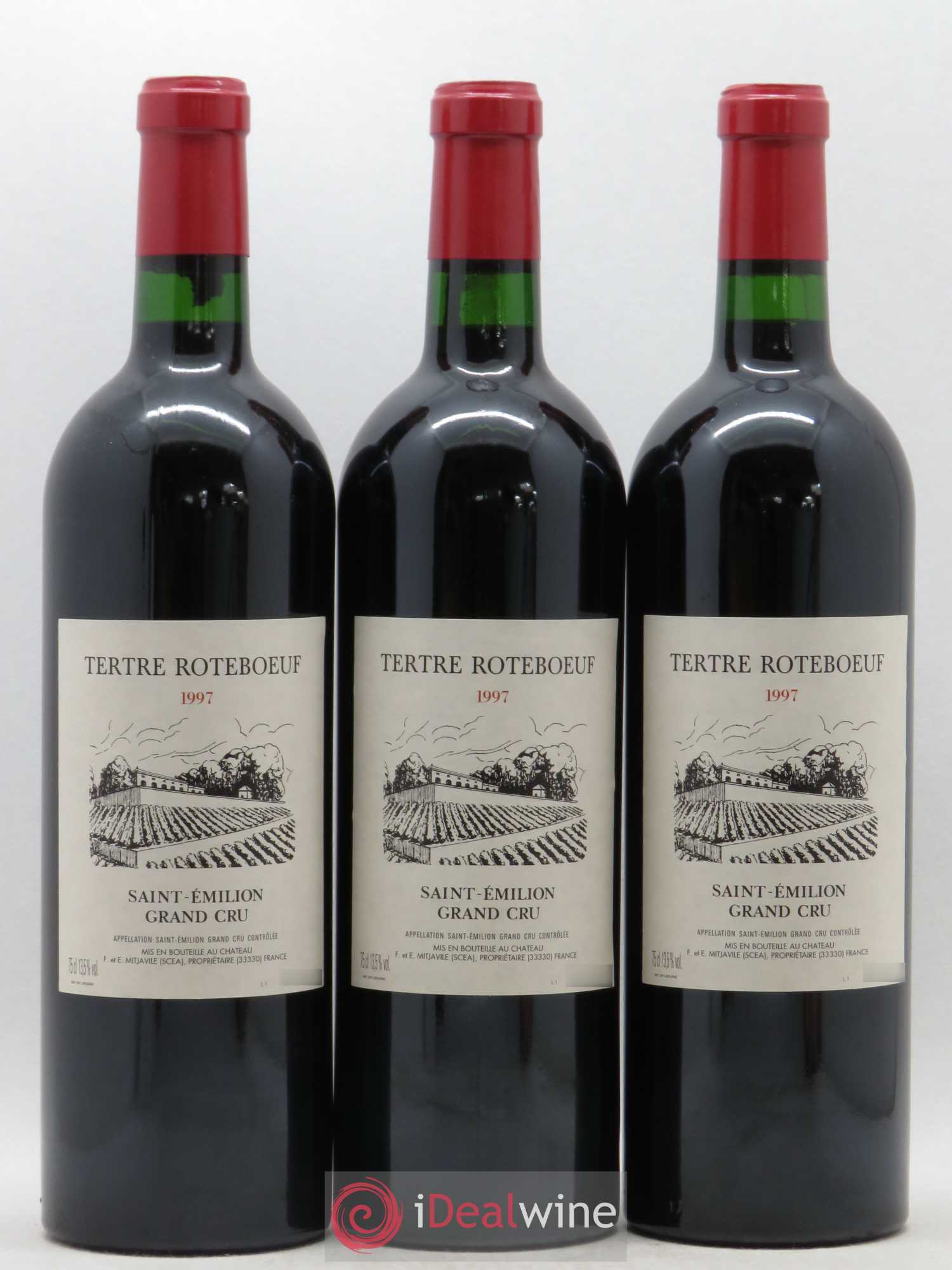 Château Tertre Roteboeuf 1997 - Lot de 6 bouteilles - 1