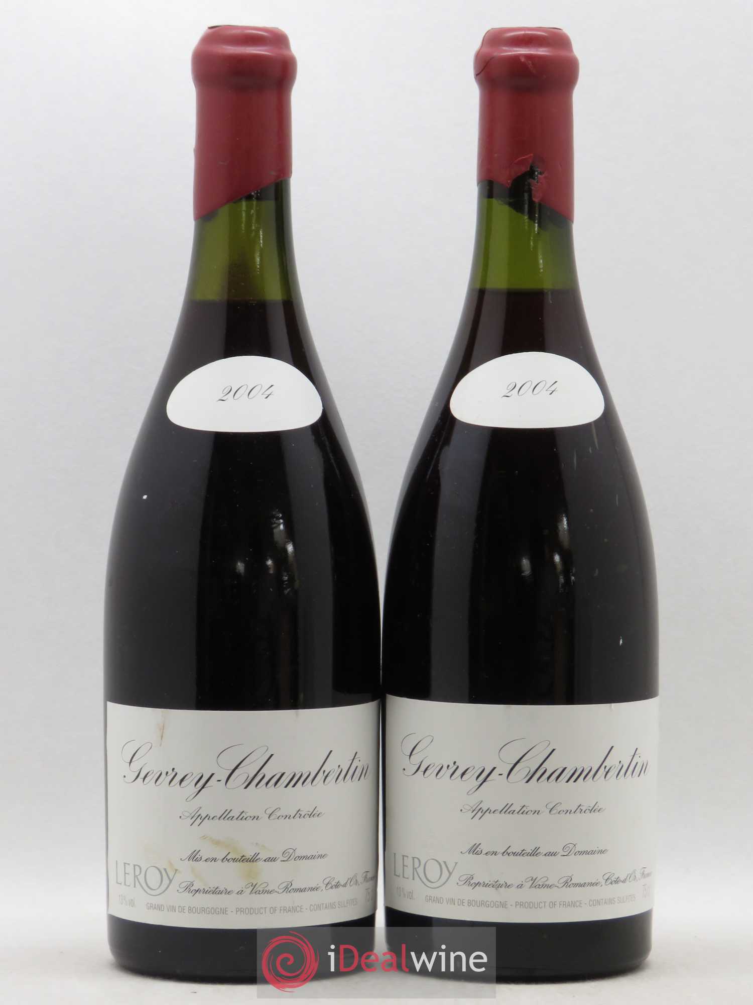 Gevrey-Chambertin 2004 - Posten von 2 Flaschen - 0