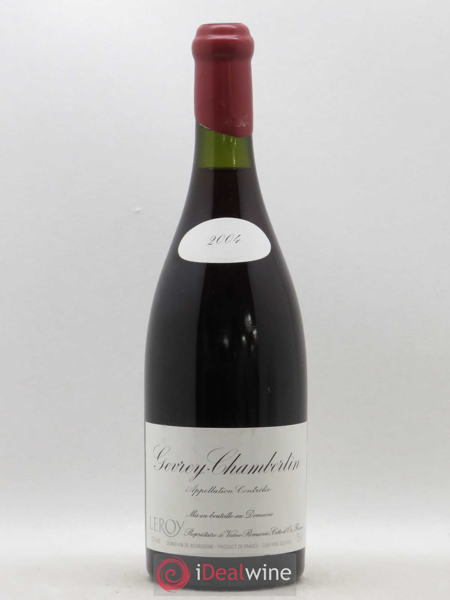 Gevrey-Chambertin 2004 - Posten von 1 Flasche - 0