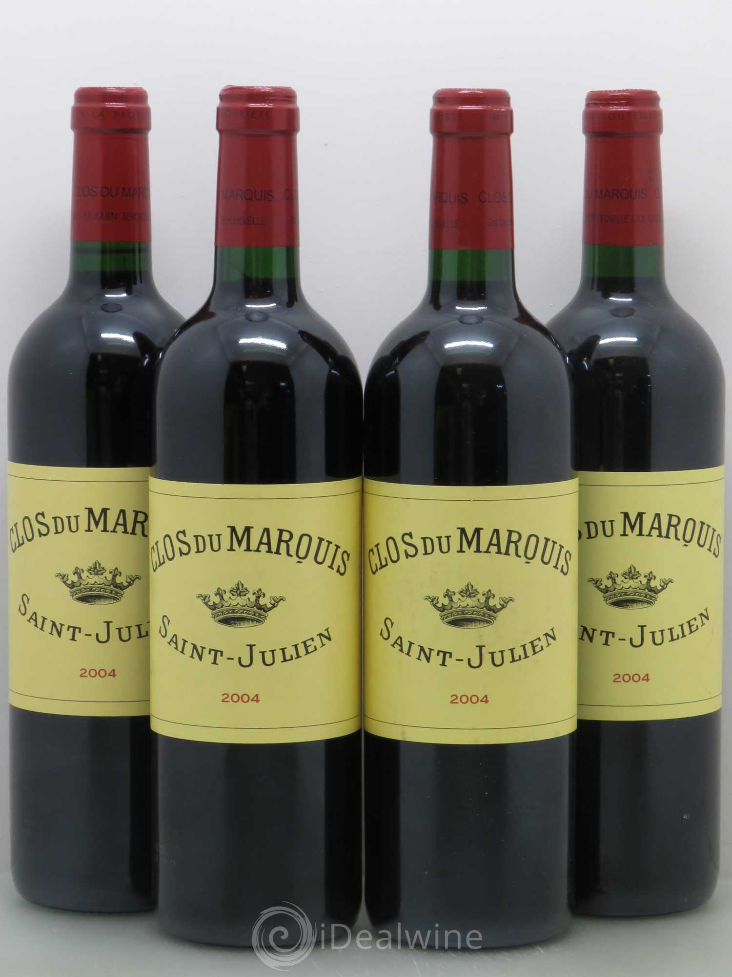 Clos du Marquis 2004 - Lot de 4 bouteilles - 0