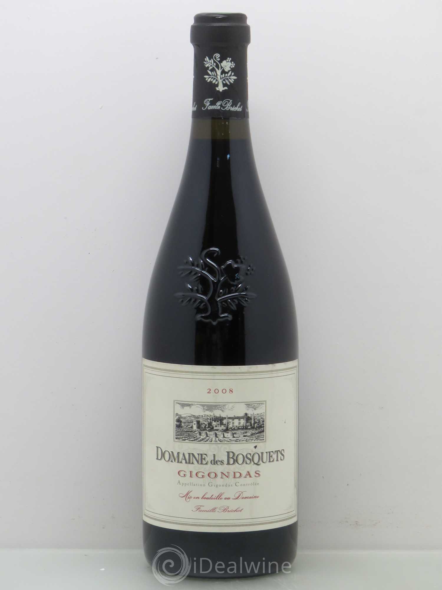 Gigondas Domaine Des Bosquets Brechet 2008 - Posten von 1 Flasche - 0