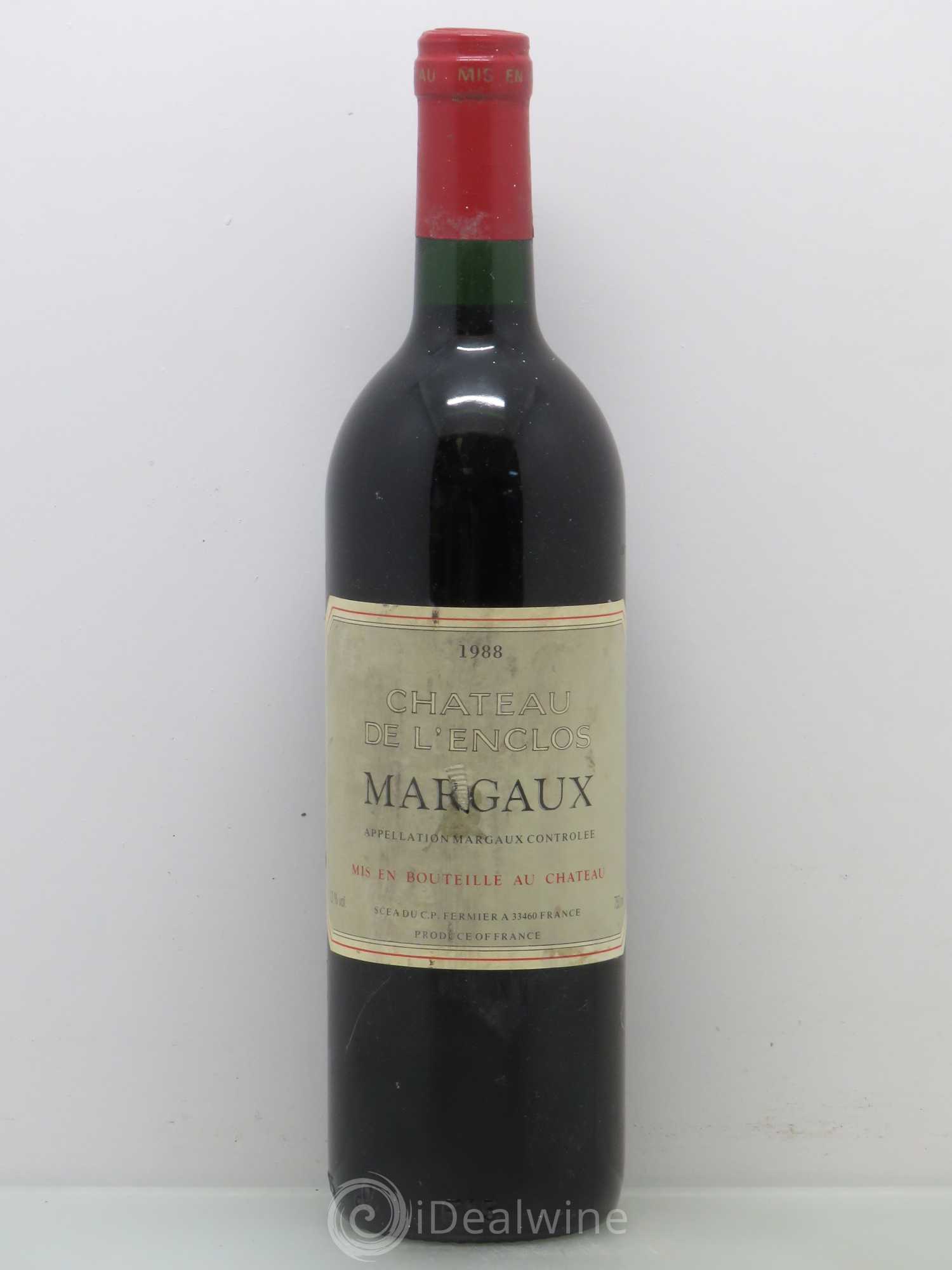 Château de l'Enclos (sans prix de réserve) 1988 - Lot de 1 bouteille - 0
